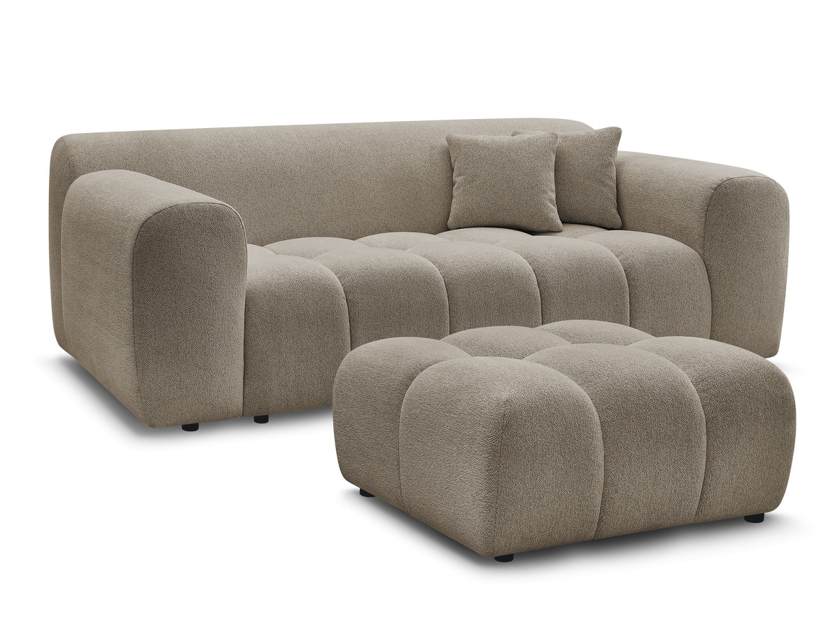 Melange-Stoff · Taupe