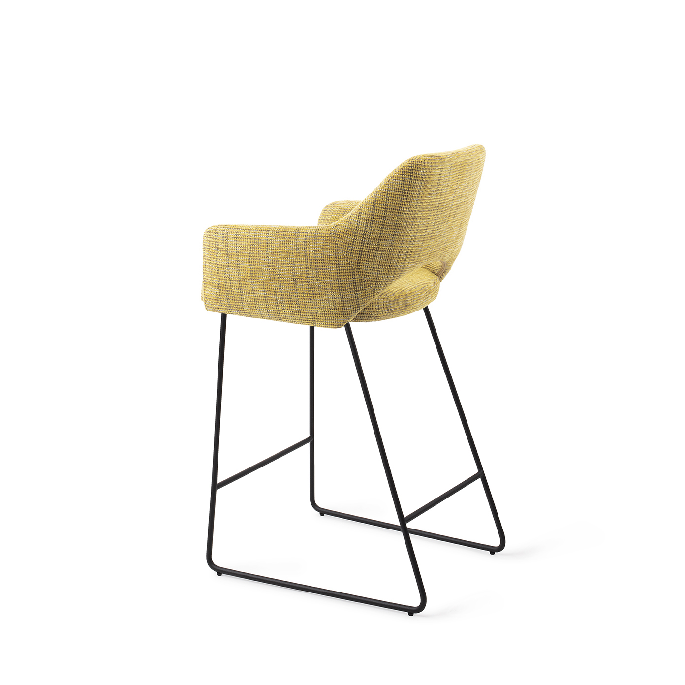 Jesper Home Barhocker Yanai Lemon Lines Slide Schwarz Tresenhöhe 65 cm