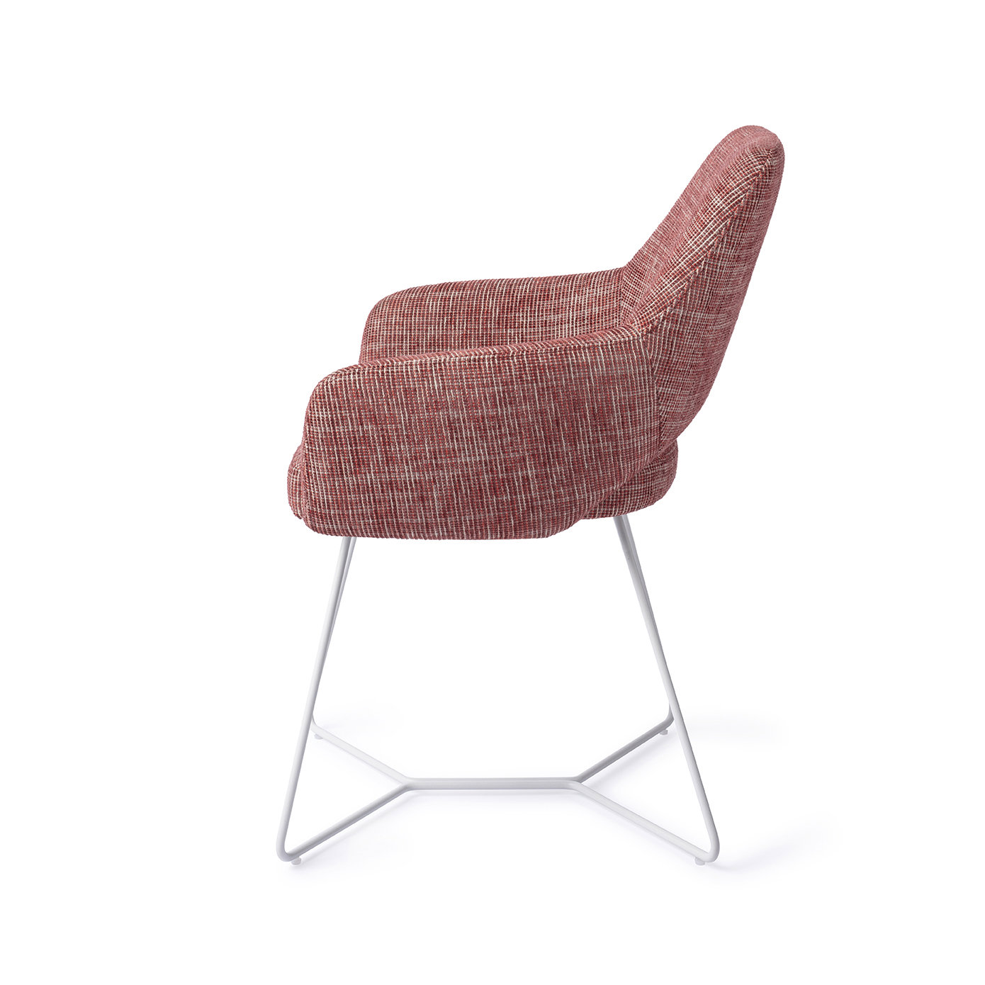 Jesper Home Esszimmerstuhl Yanai Berry Bars Beehive Weiß