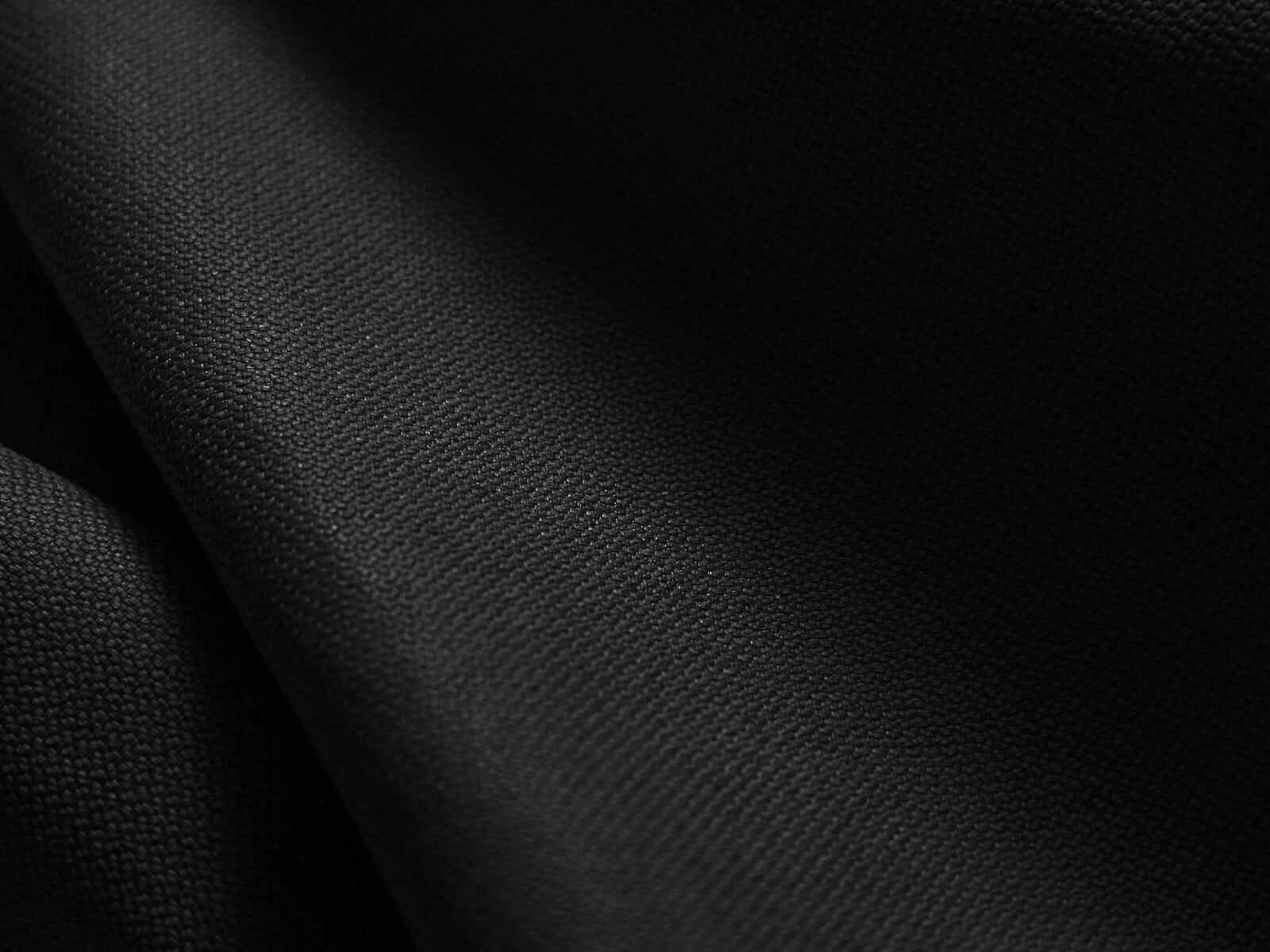 Micadoni 3-Sitzer Sofa Jodie Strukturierter Stoff Megan Schwarz