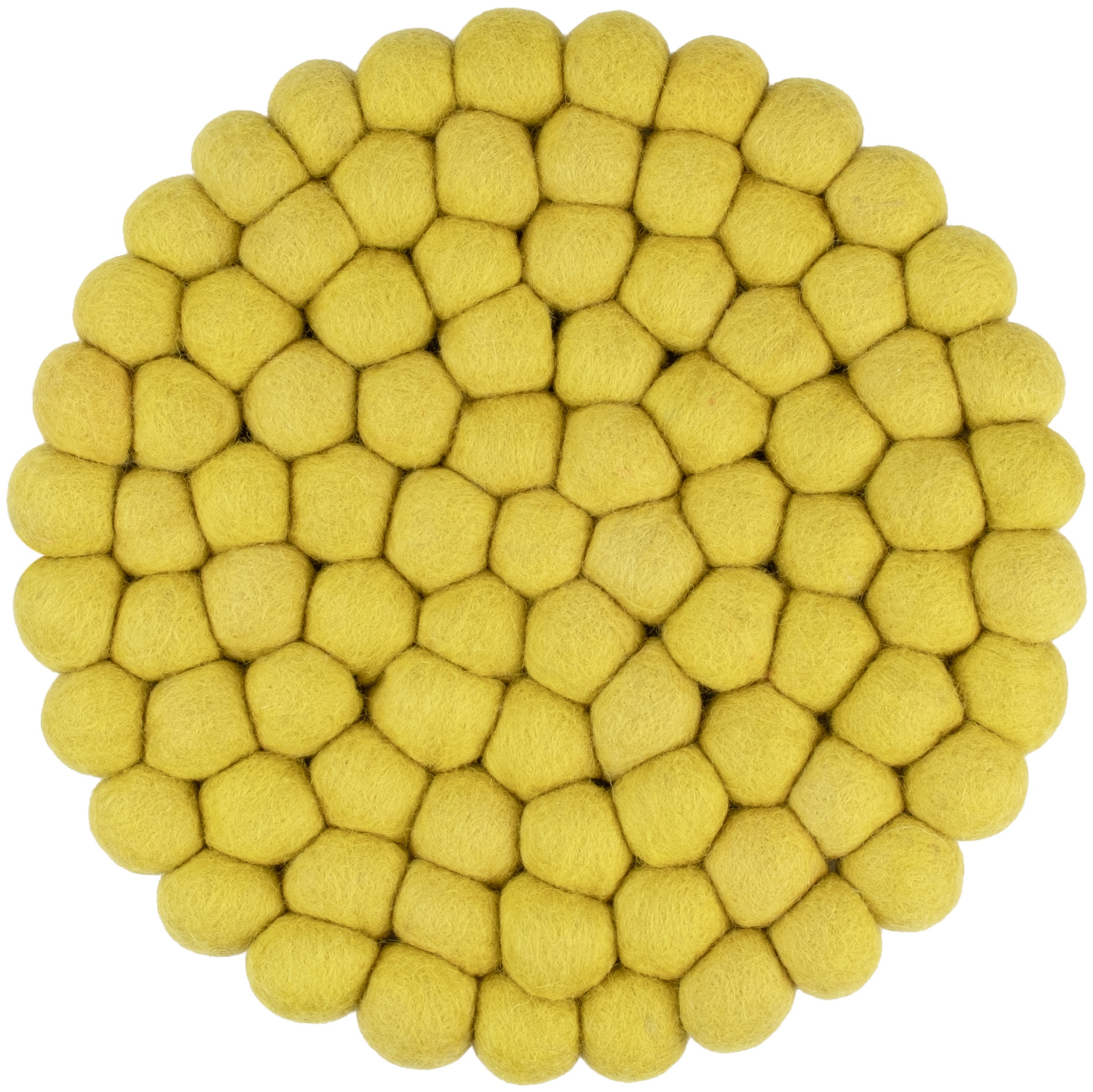 myfelt Kata Topfuntersetzer Gelbgrün Ø 20 cm