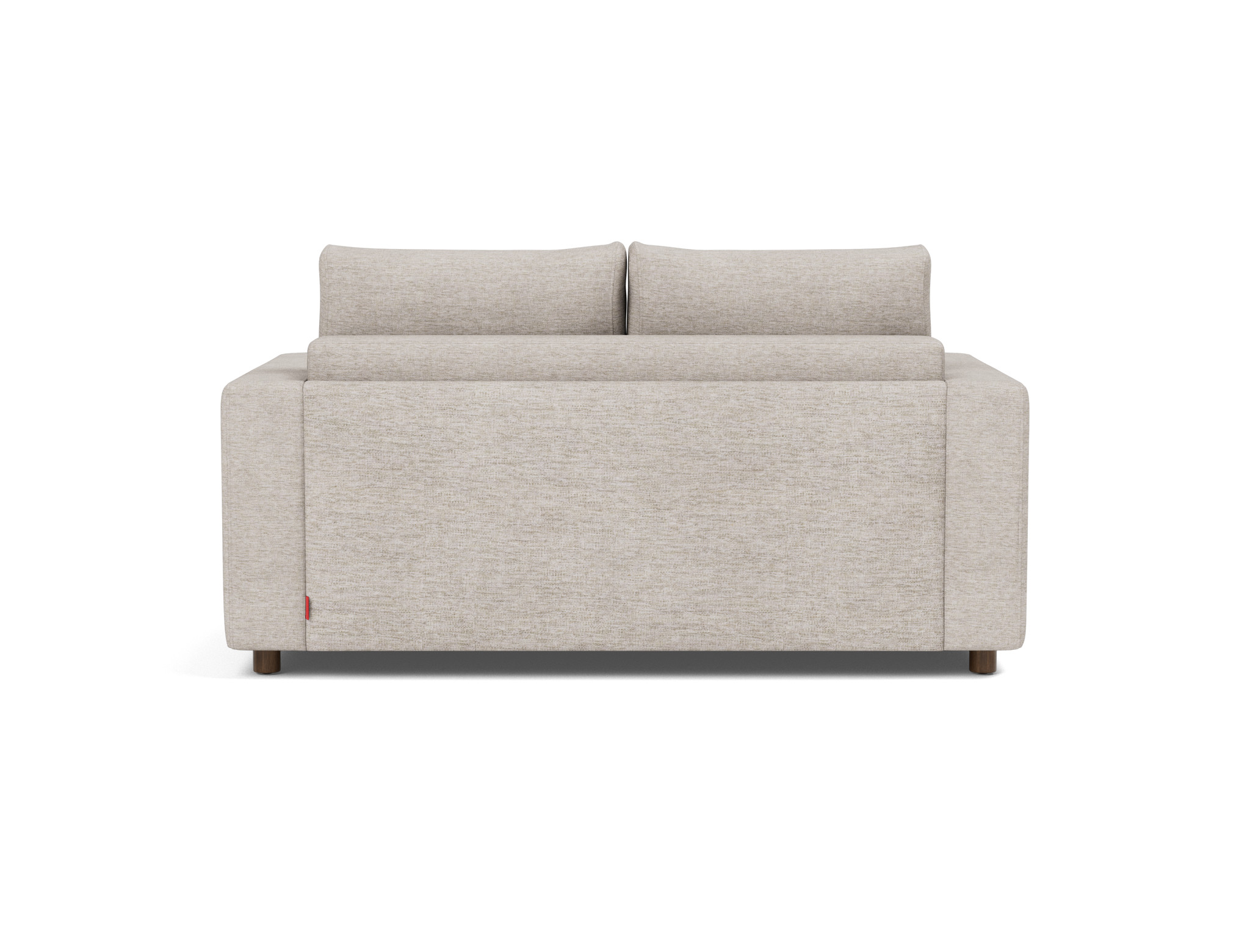 Schlafsofa Neah mit Standard-Armlehnen 140 Chenille Yuveno 471-Sand