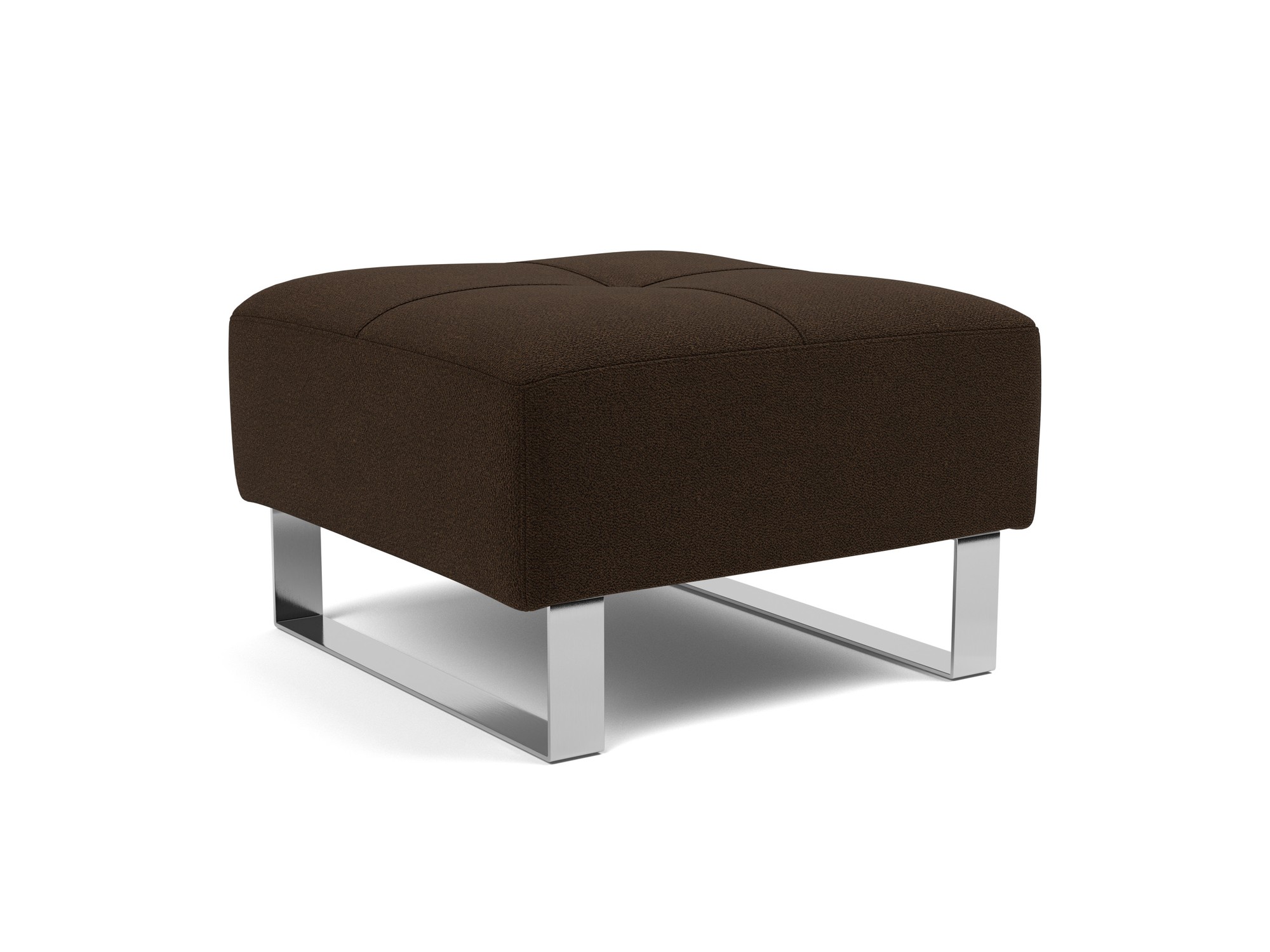 Hocker Supremax D.E.L. Strukturierter Stoff Taura 358-Chocco