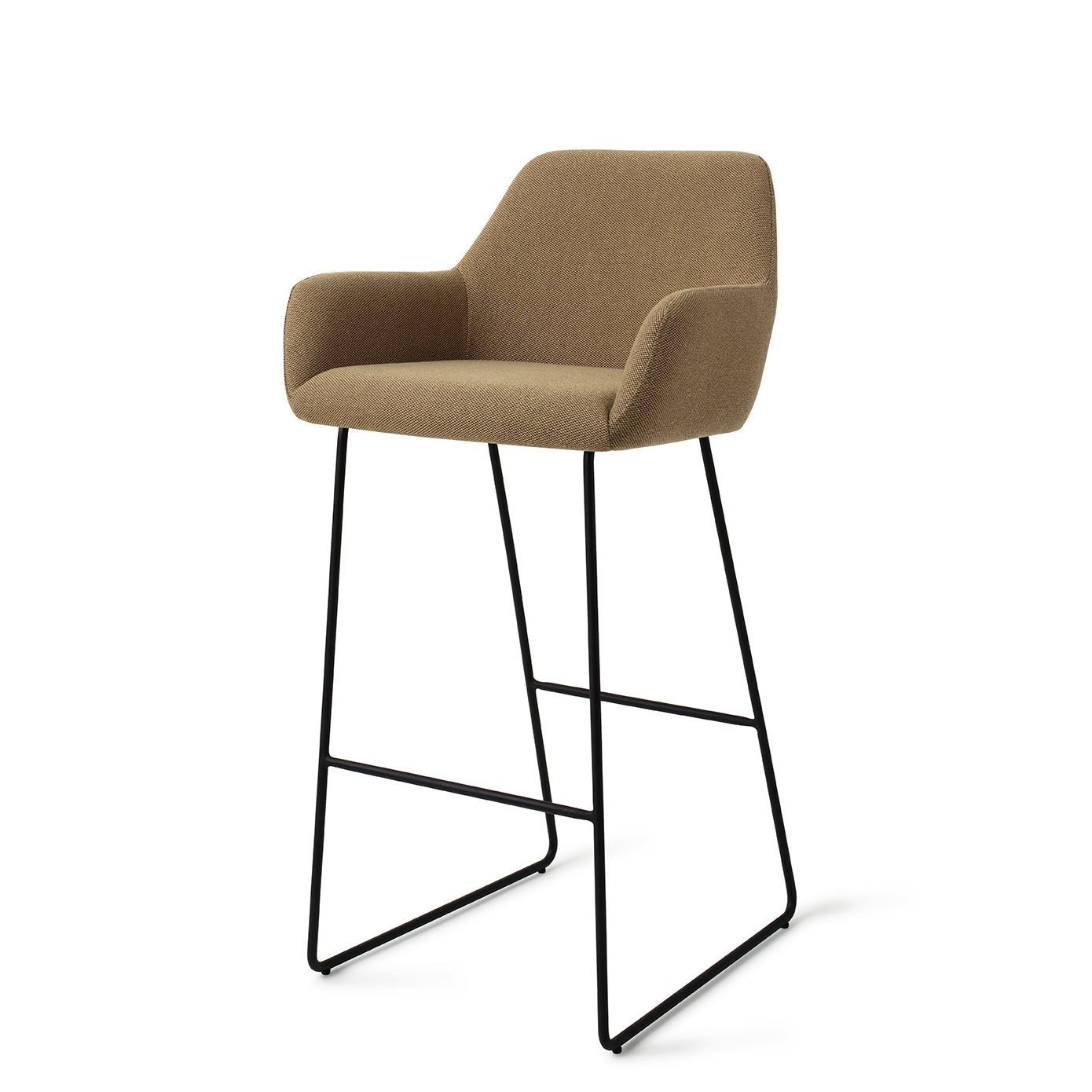 Jesper Home Barhocker Hiroo Willow Slide Schwarz Tresenhöhe (65cm)