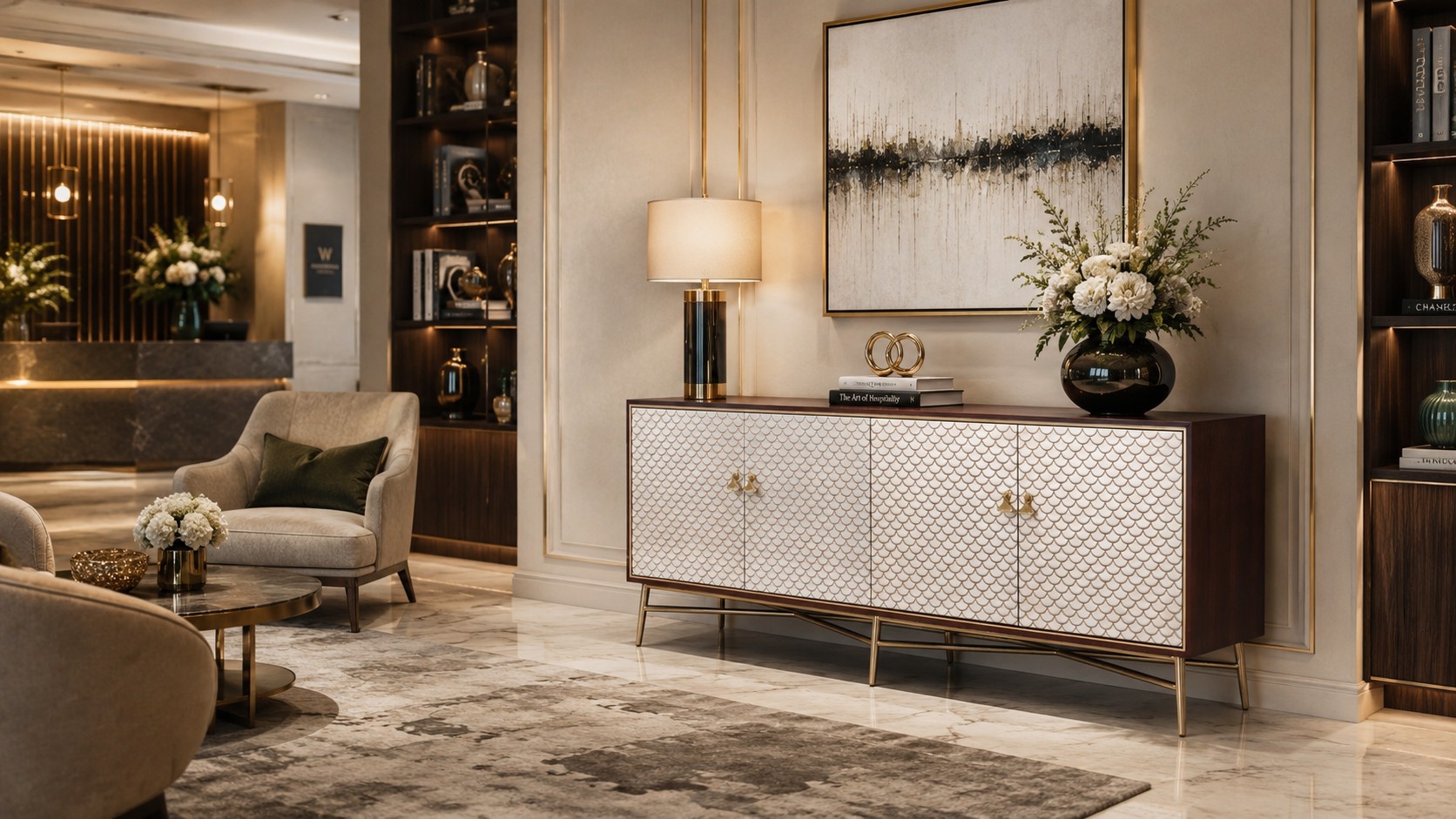 Livin Hill Sideboard Stilig Walnuss