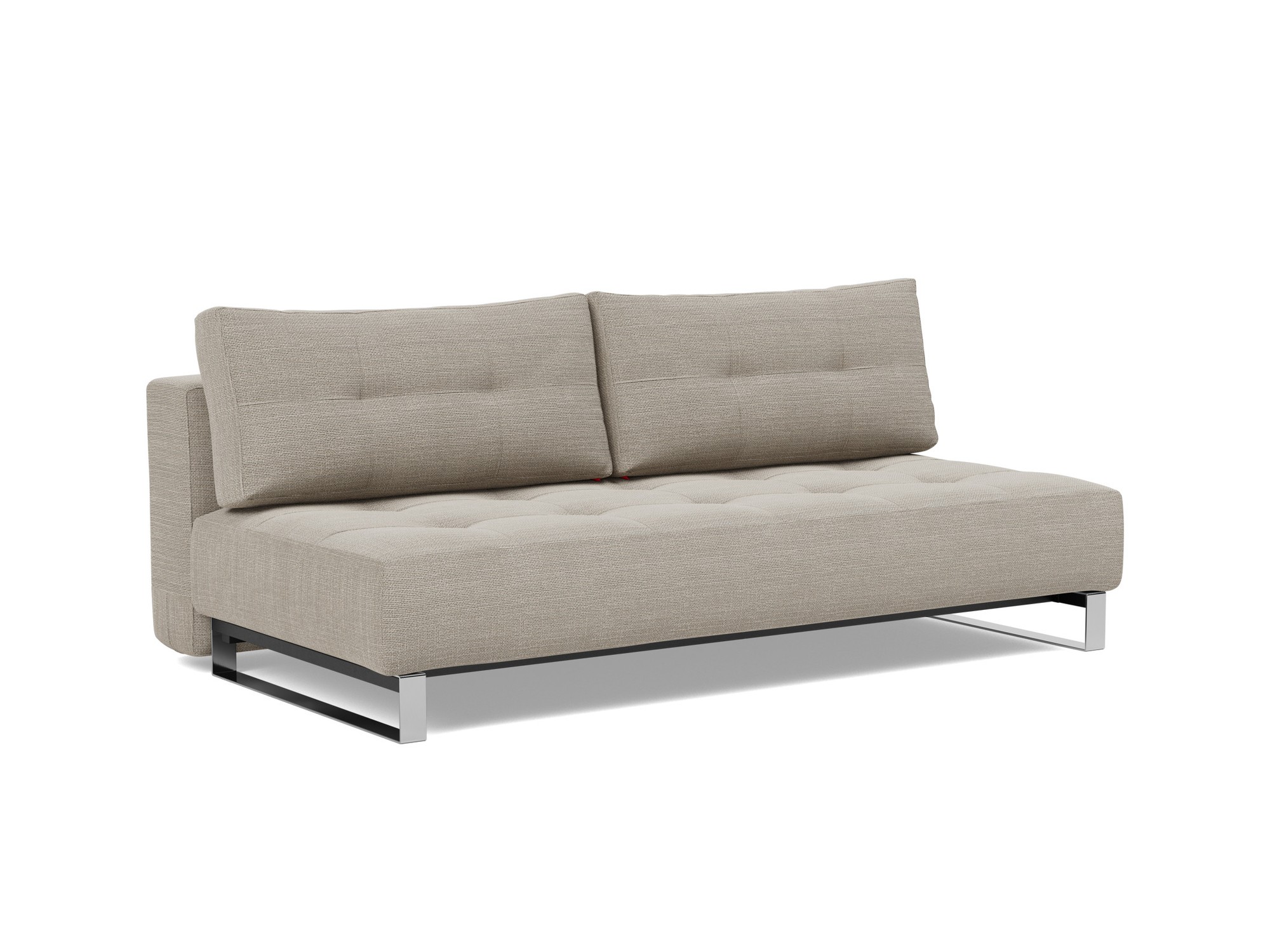 Schlafsofa Supremax D.E.L. Strukturierter Stoff Kenya 579-Gravel