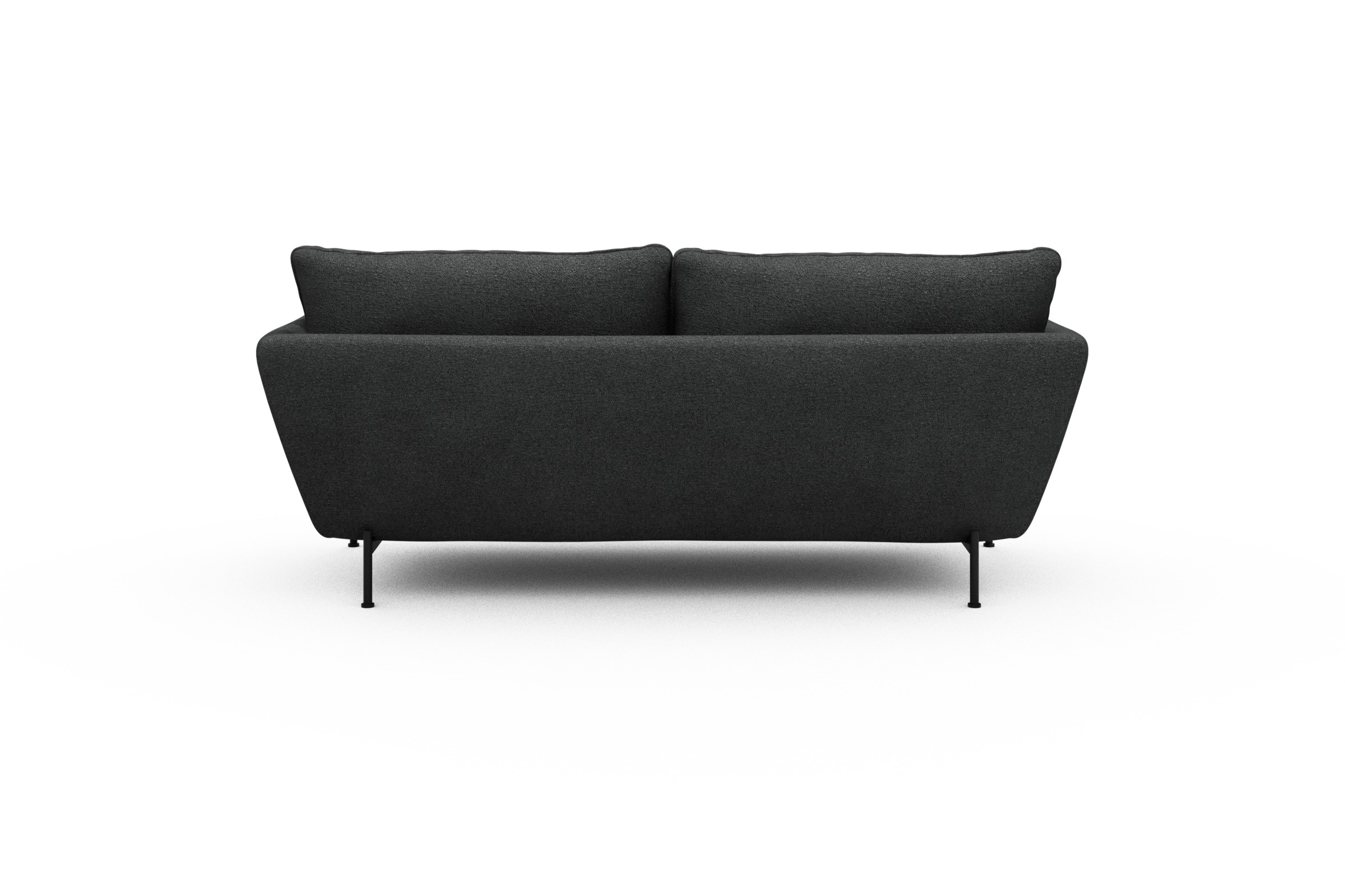 Sofa Anton 2-Sitzer Boucle-Charcoal