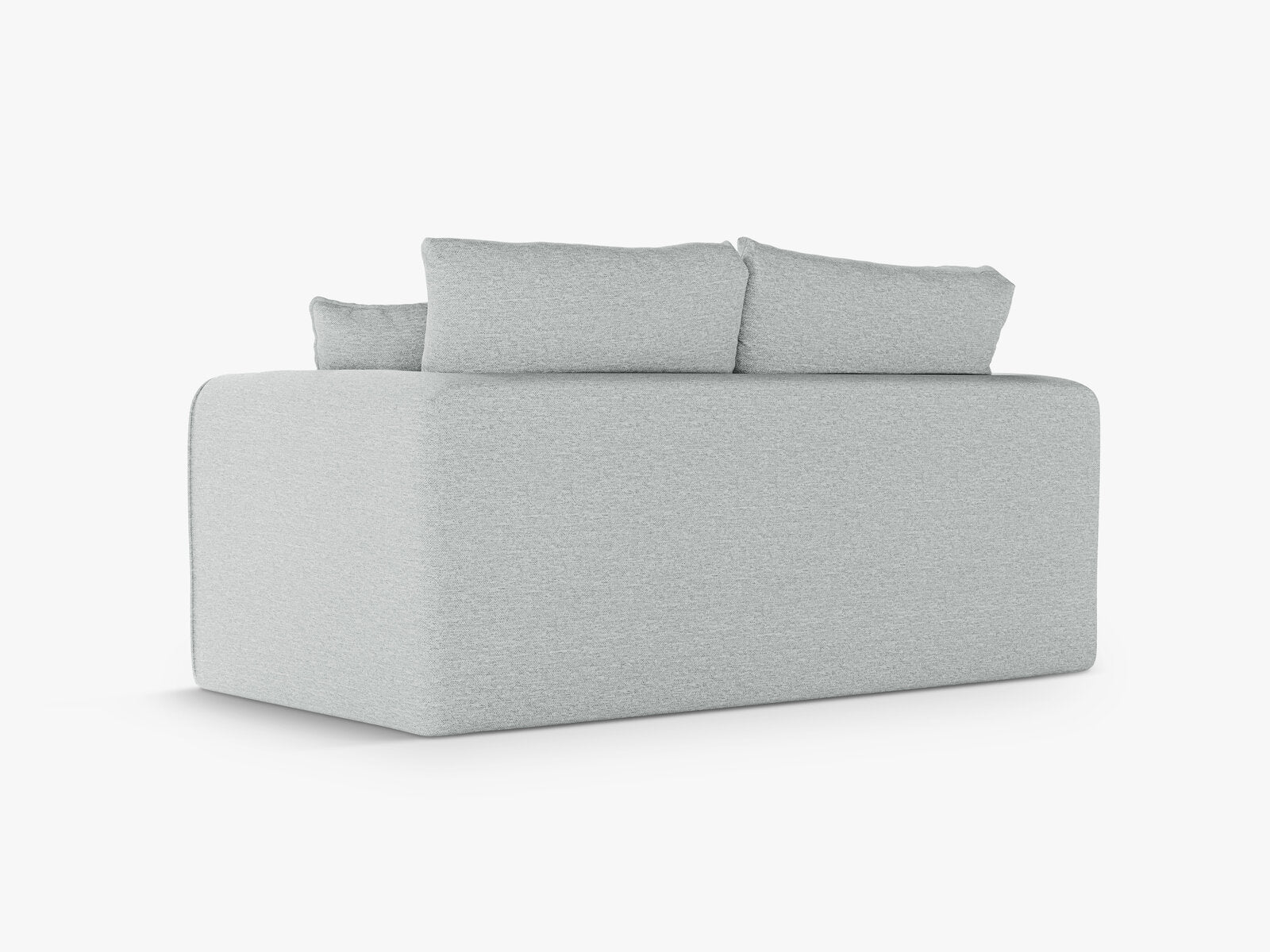 Micadoni Sofa Lido 2-Sitzer Strukturierter Stoff Minze