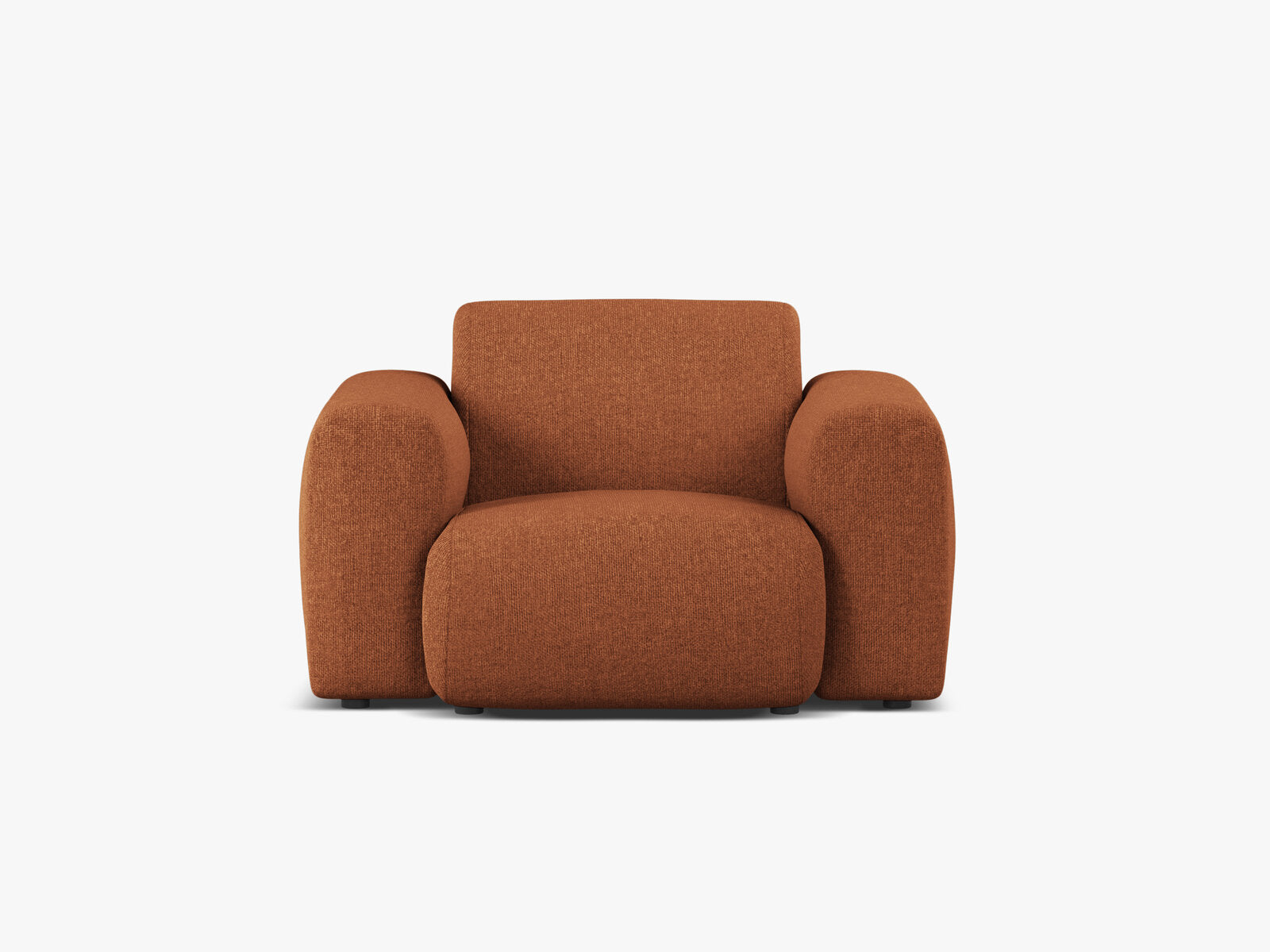 Micadoni Sessel Molino Chenille Eden Ziegel