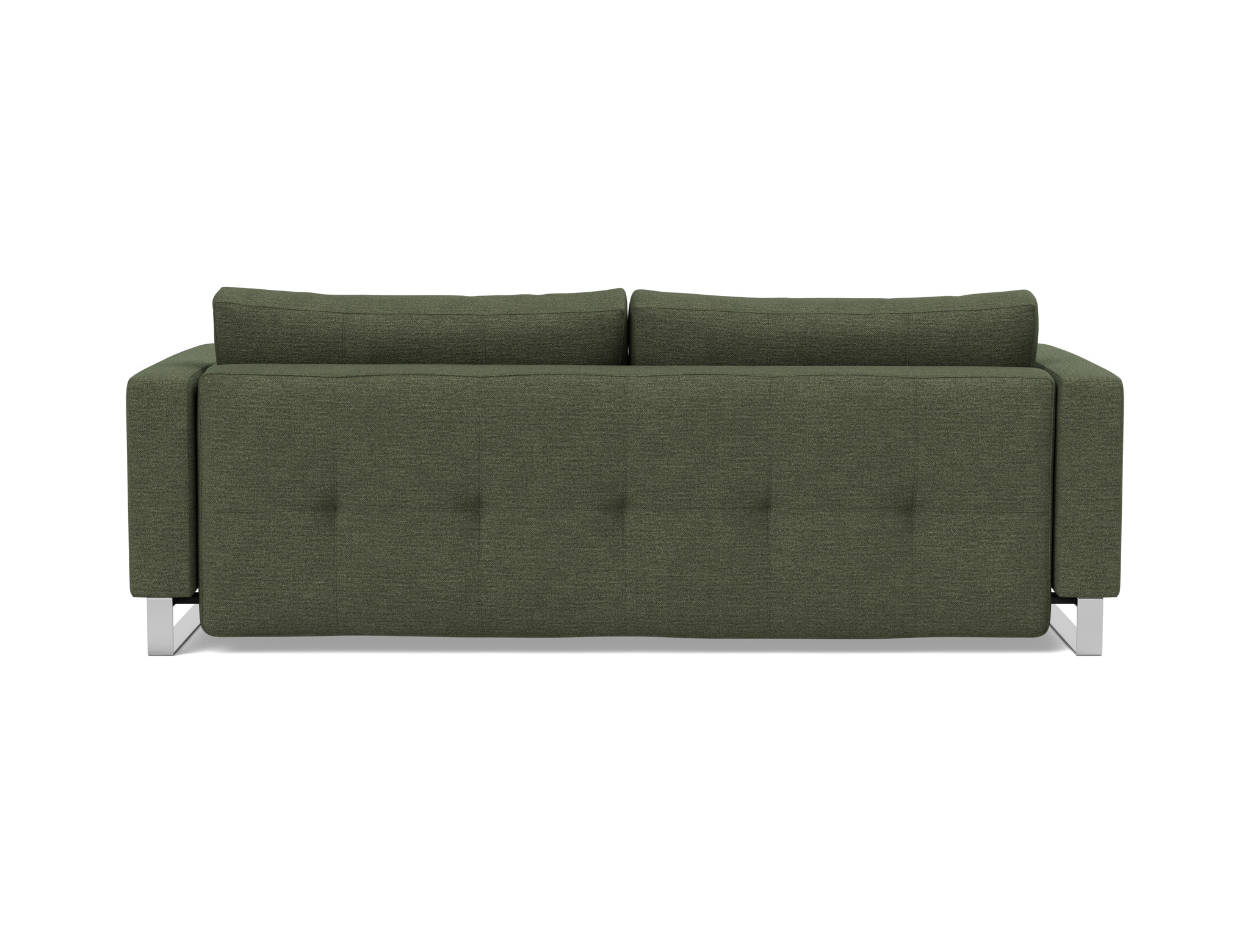 Schlafsofa Cassius D.E.L. Strukturierter Stoff Taura 353-Forest