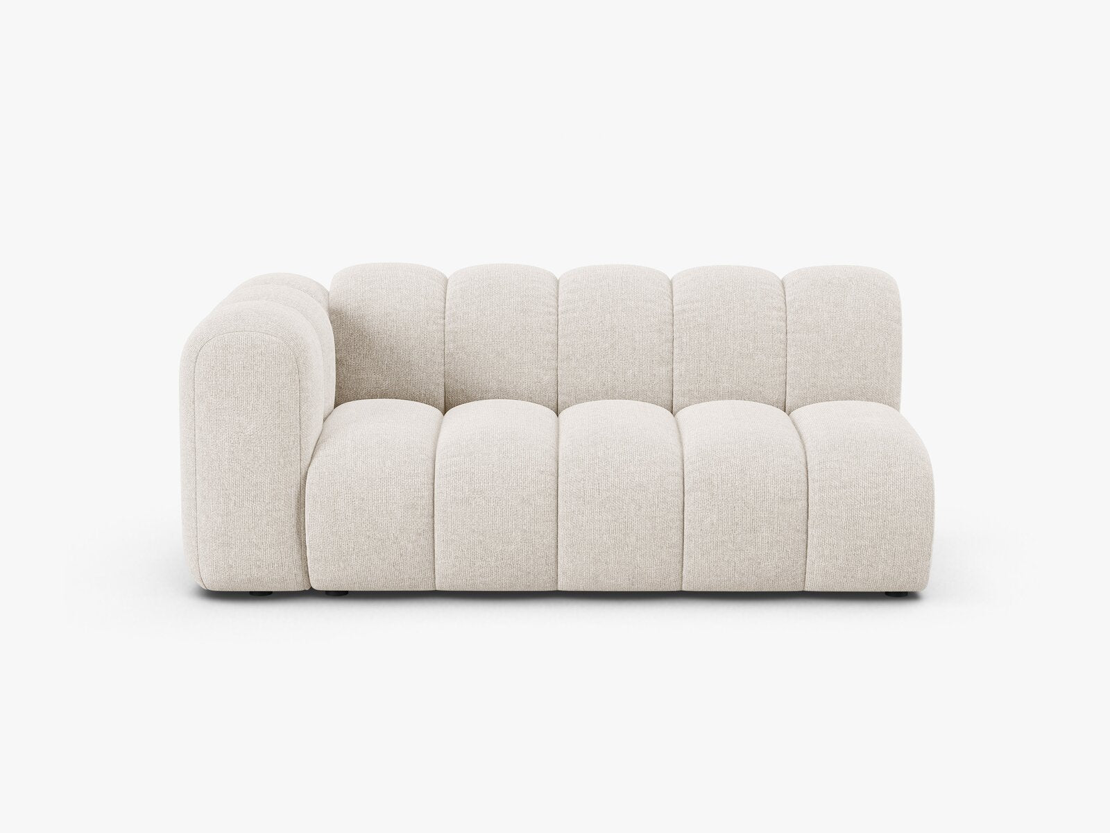 Micadoni Modul Lupine 3-Sitzer Chenille Eden Helles Beige Links