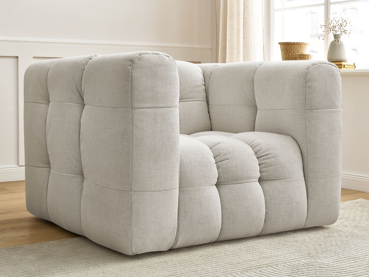Bobochic Ulysse Sessel Stoff Beige