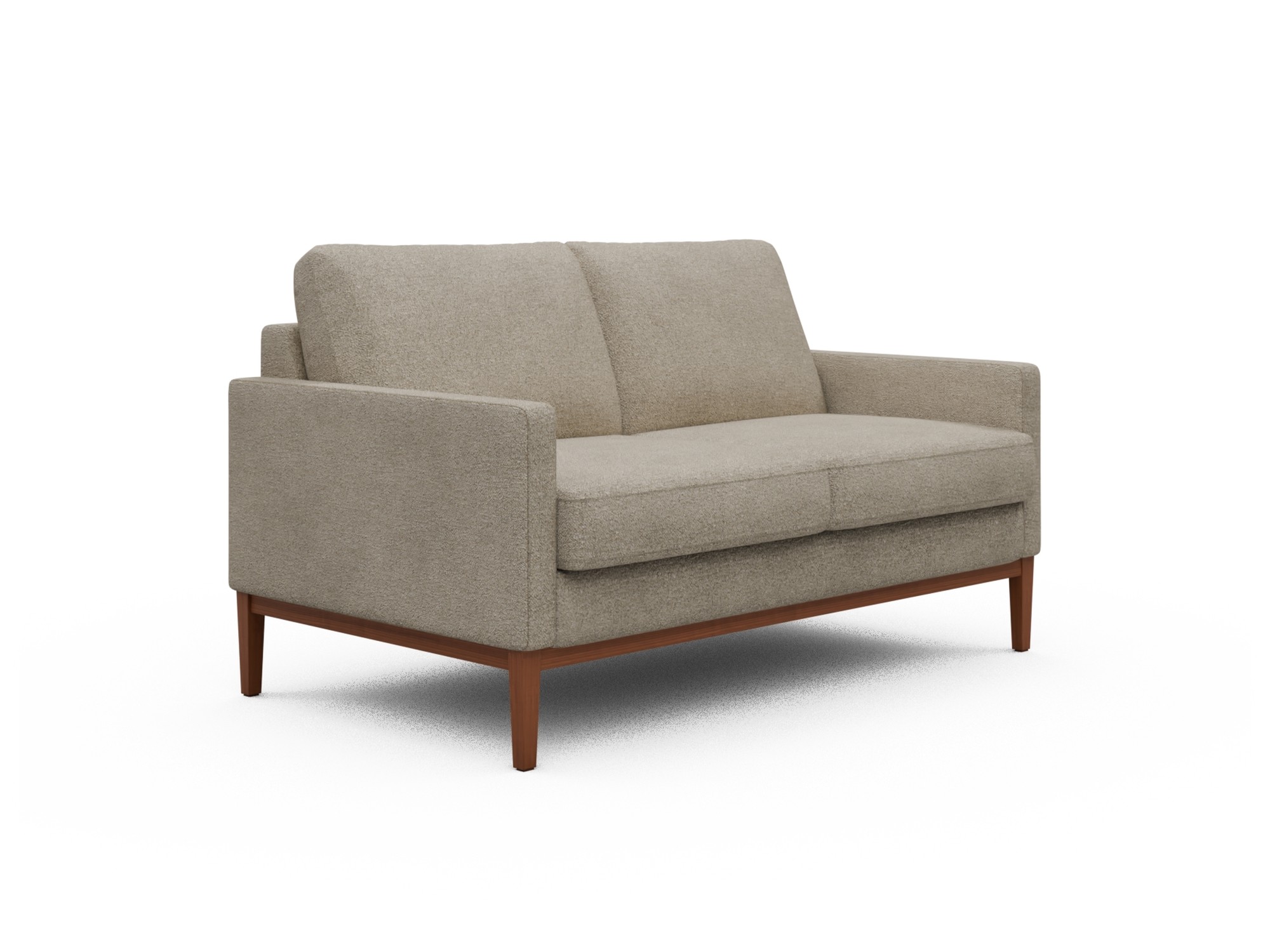 Skandi Home Sofa Bodo 2-Sitzer Boucle-Beige moebelfaktor