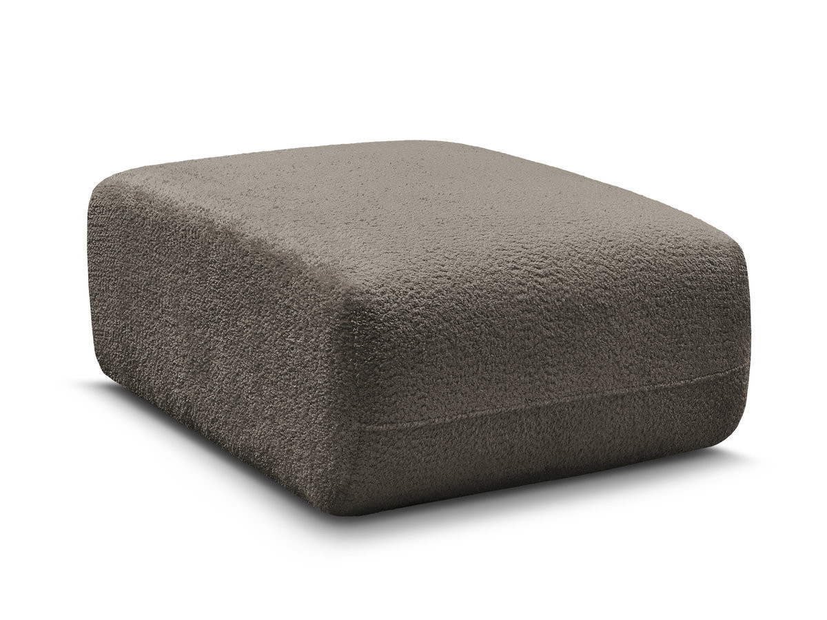 Bobochic Anda Pouf Chenille Taupe