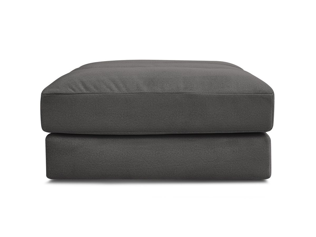 Bobochic Sierra Pouf Samt Schwarz