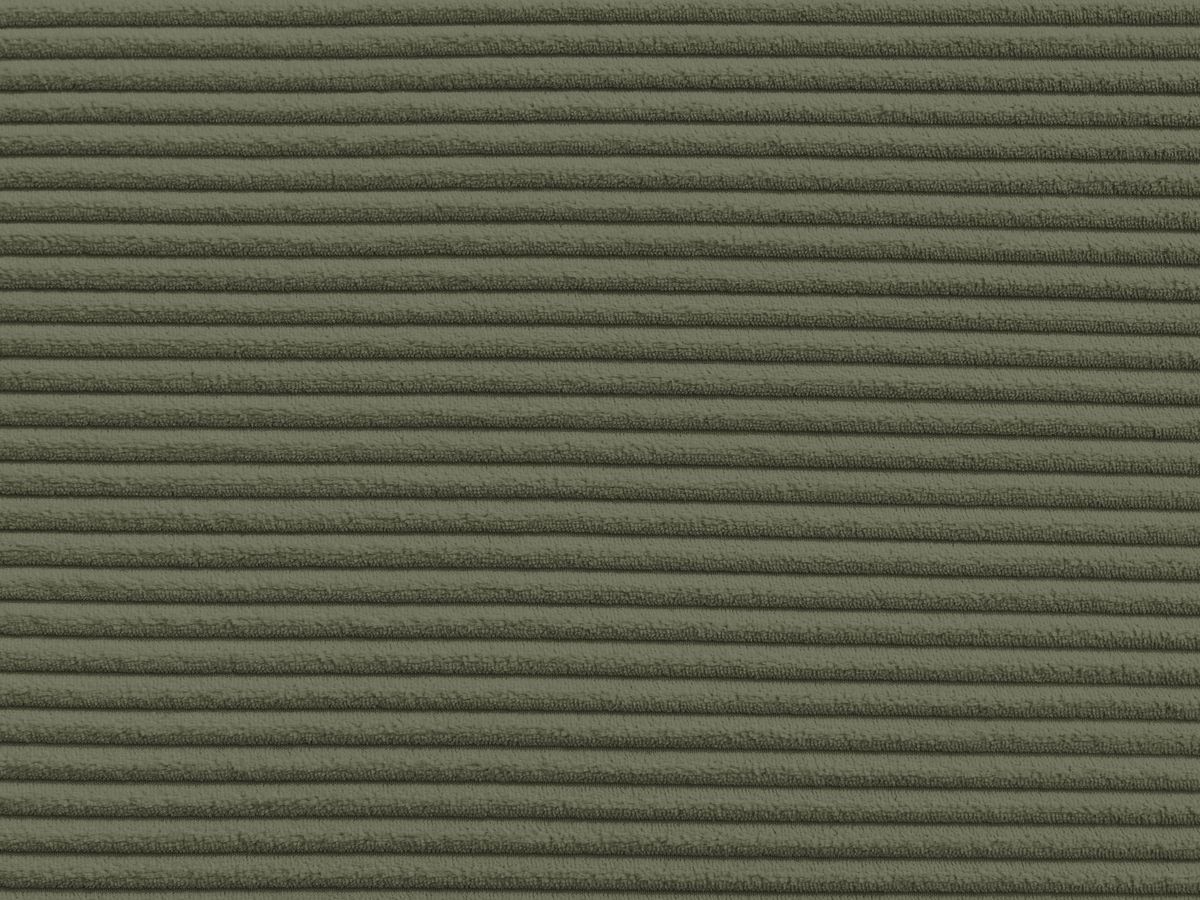 Bobochic Leopold Sofa 3-Sitzer Cordsamt Hellgrün Armlehne links