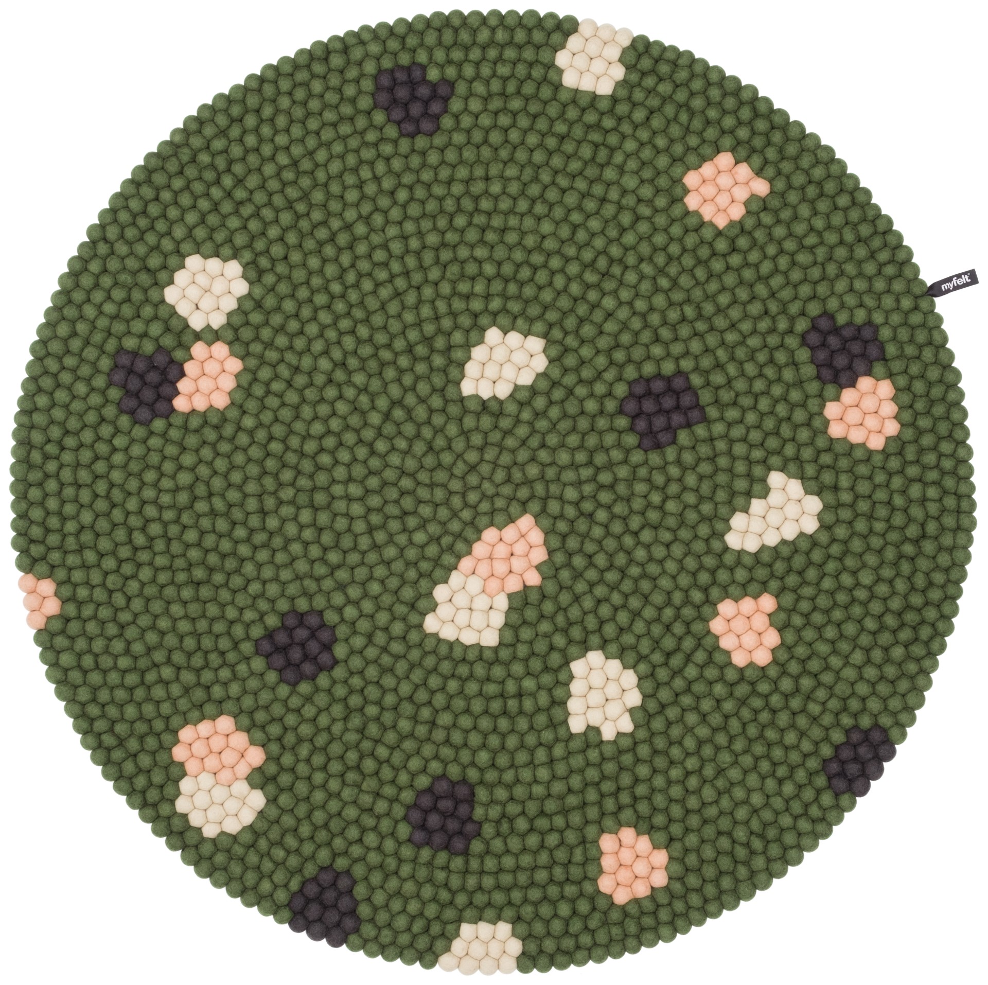 moebelfaktor Terra Moss Filzkugelteppich - 300 cm myfelt