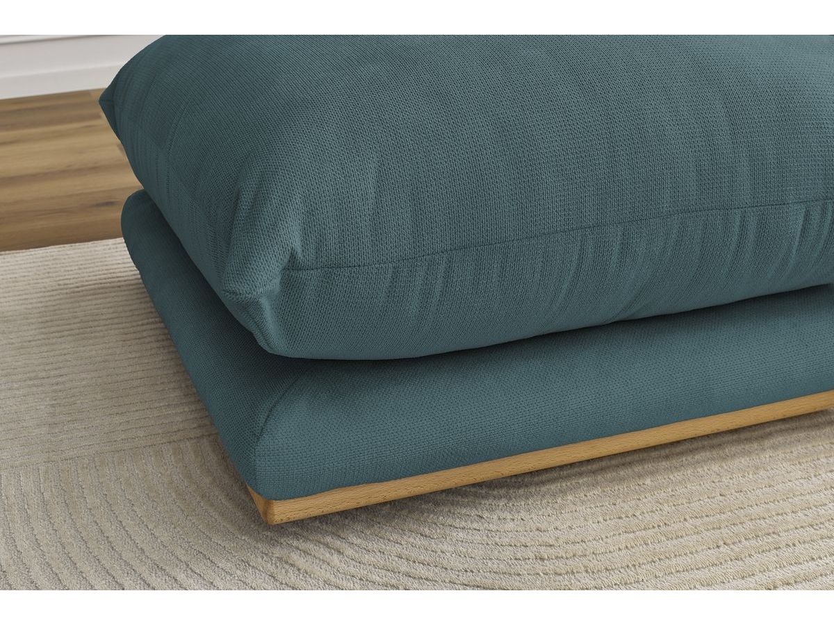 Bobochic Ernest Pouf Stoff Dunkelblau