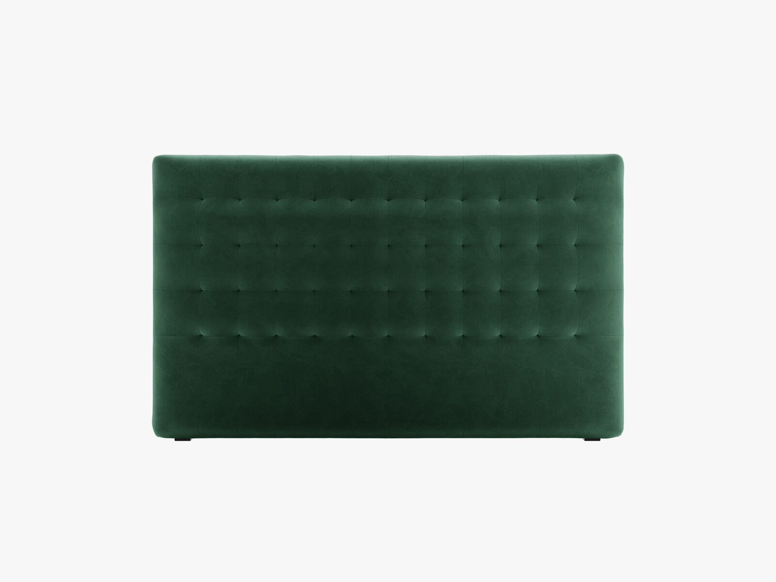 Micadoni Nova Samtiger Kopfteil 120 cm (H 95 cm) Samt Paris Grün 160x95