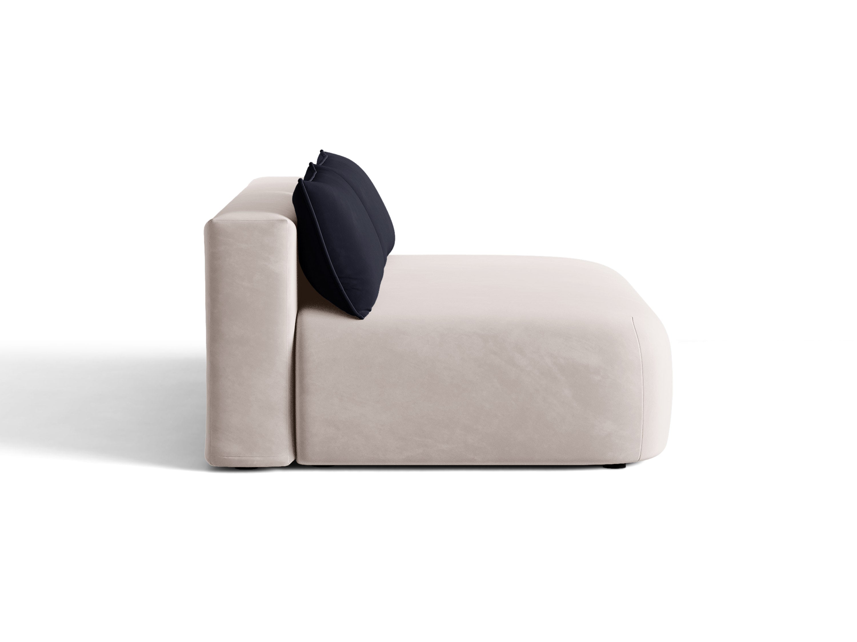 Micadoni Hena Sofa Mit Bettfunktion Und Stauraum Samt Salvador Hellgrau
