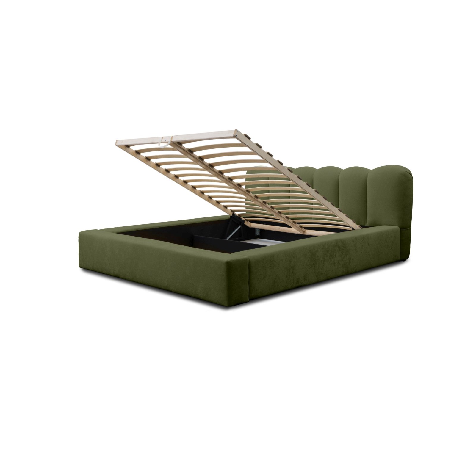 Polsterbett Tavio-New Chenille 160x200 mit Holzrahmen Ditra-New 38