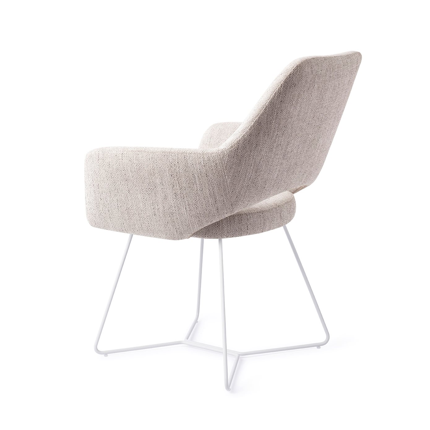 Jesper Home Esszimmerstuhl Yanai Pigeon Beehive Weiß