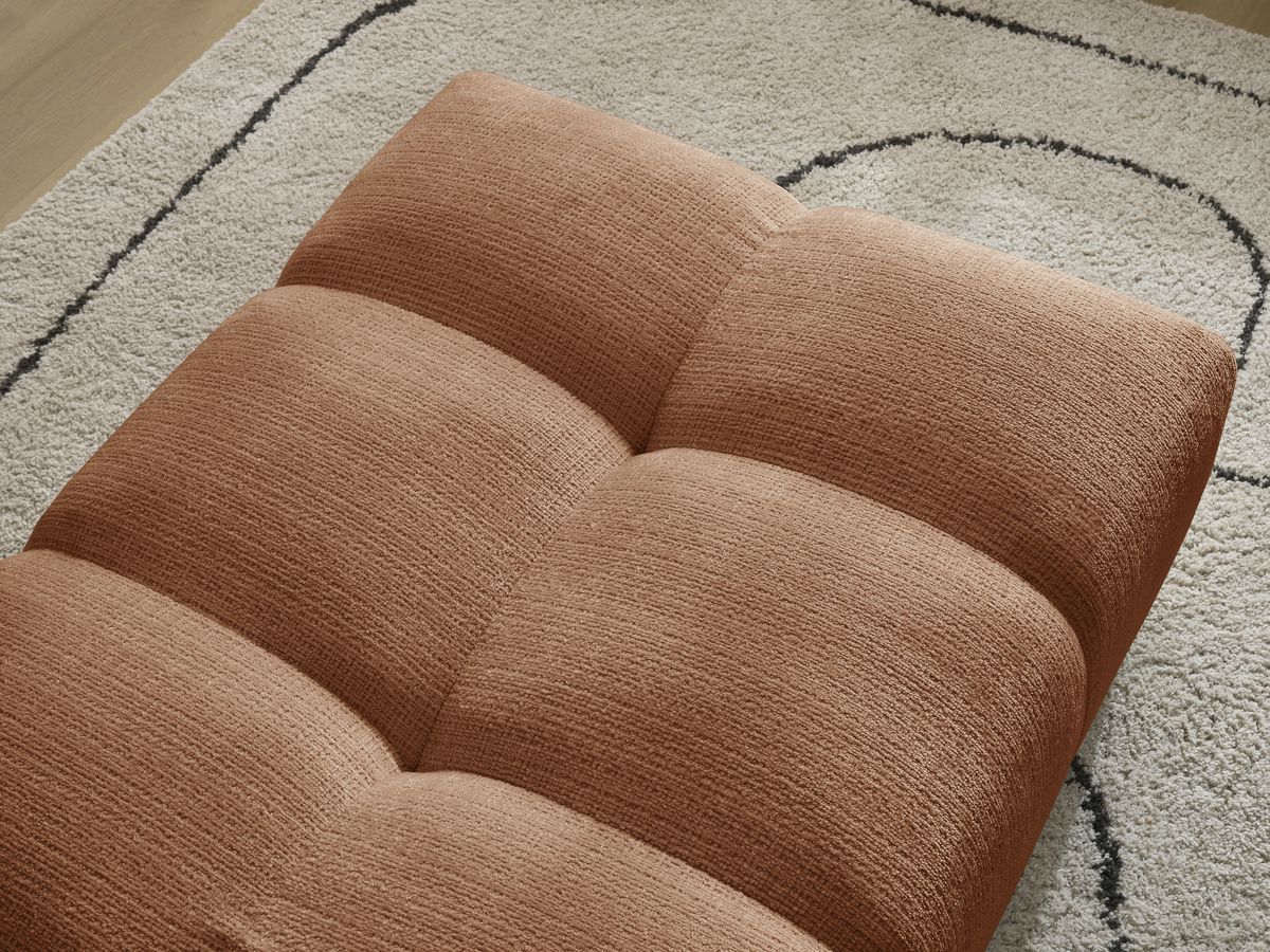 Bobochic Anakin Pouf Strukturstoff Orange