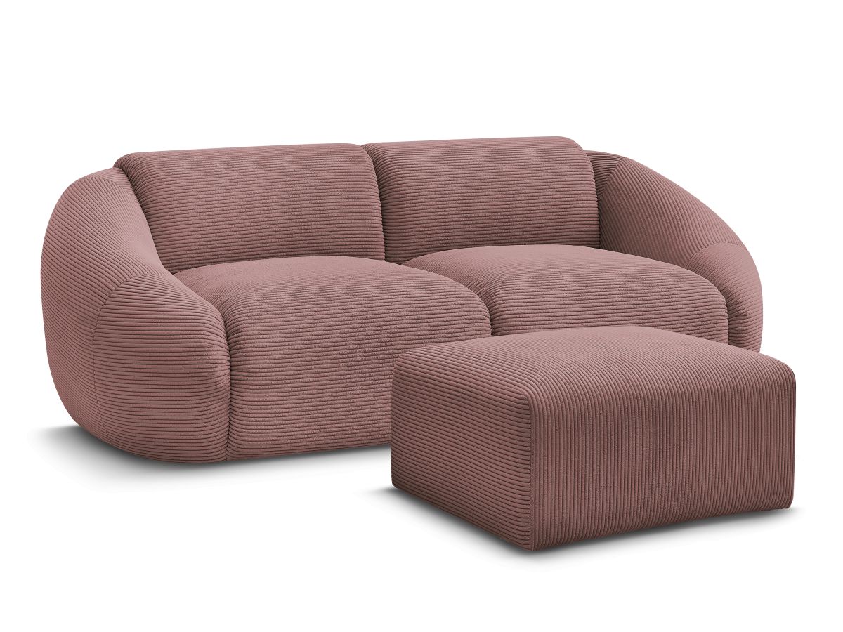 Cordsamt · Rosa