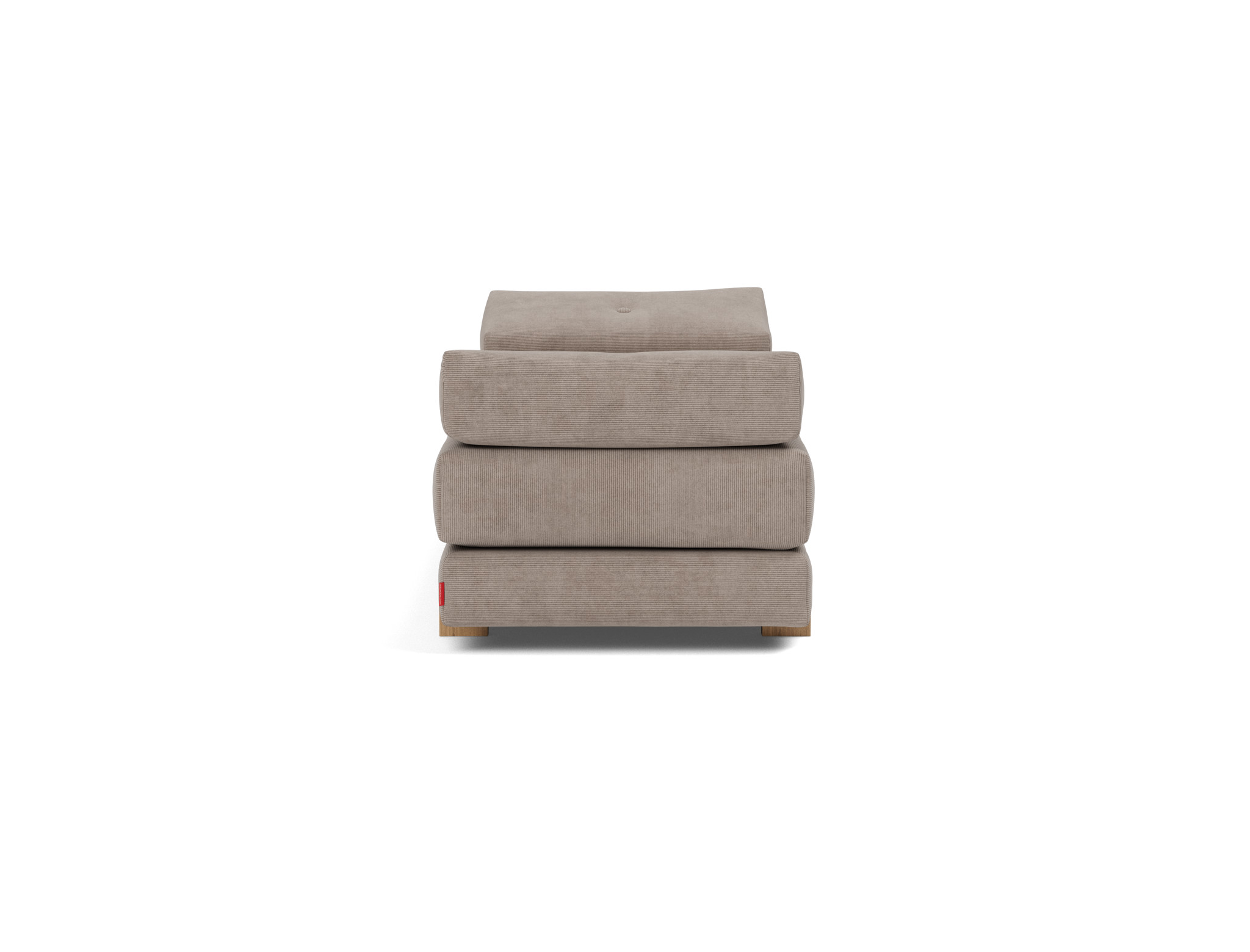Tagesbett Sigmund Kord Cordufine 318-Beige Beine Drip Eiche