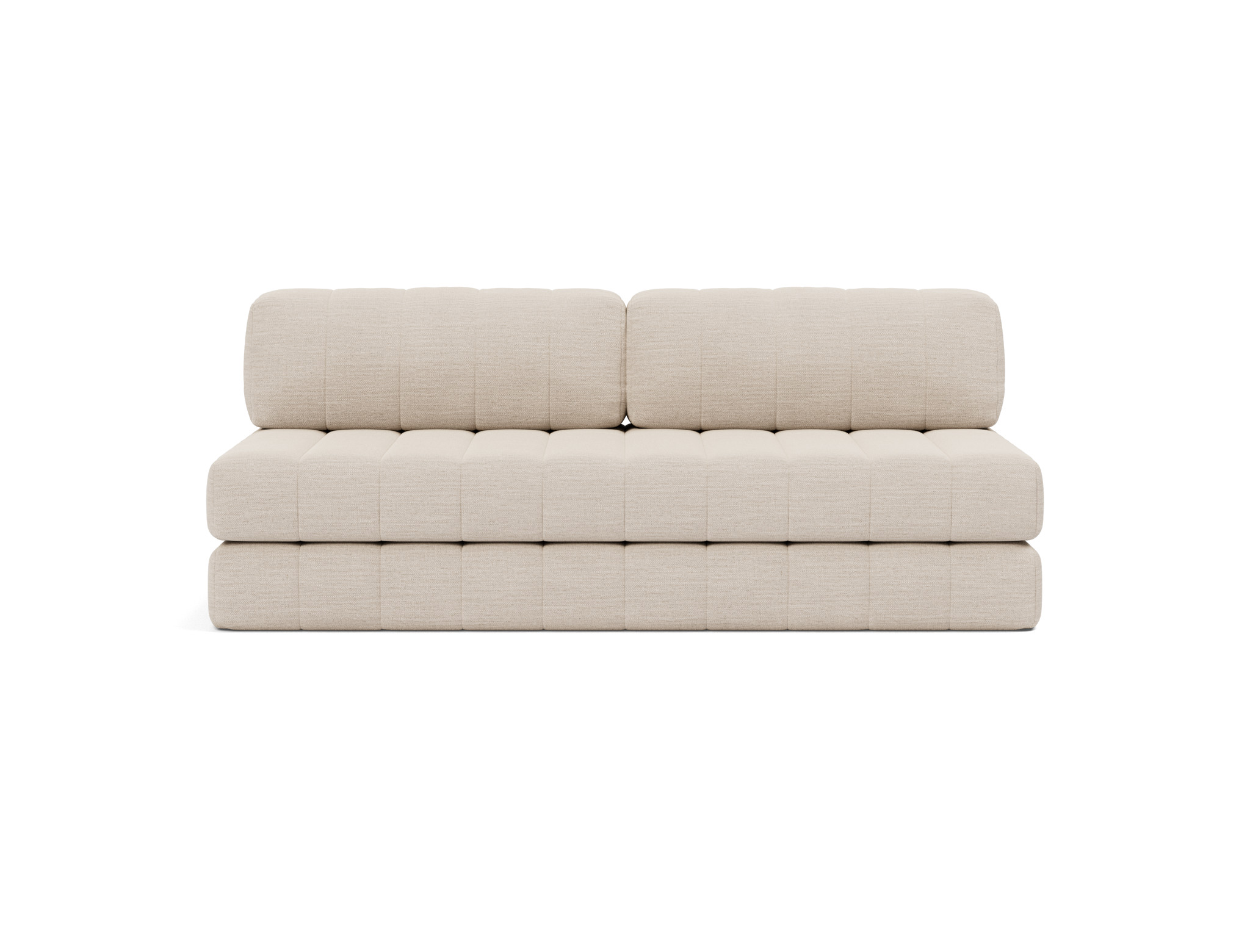 Schlafsofa CozyPad Webstoff Blida 612-Sand-Grey