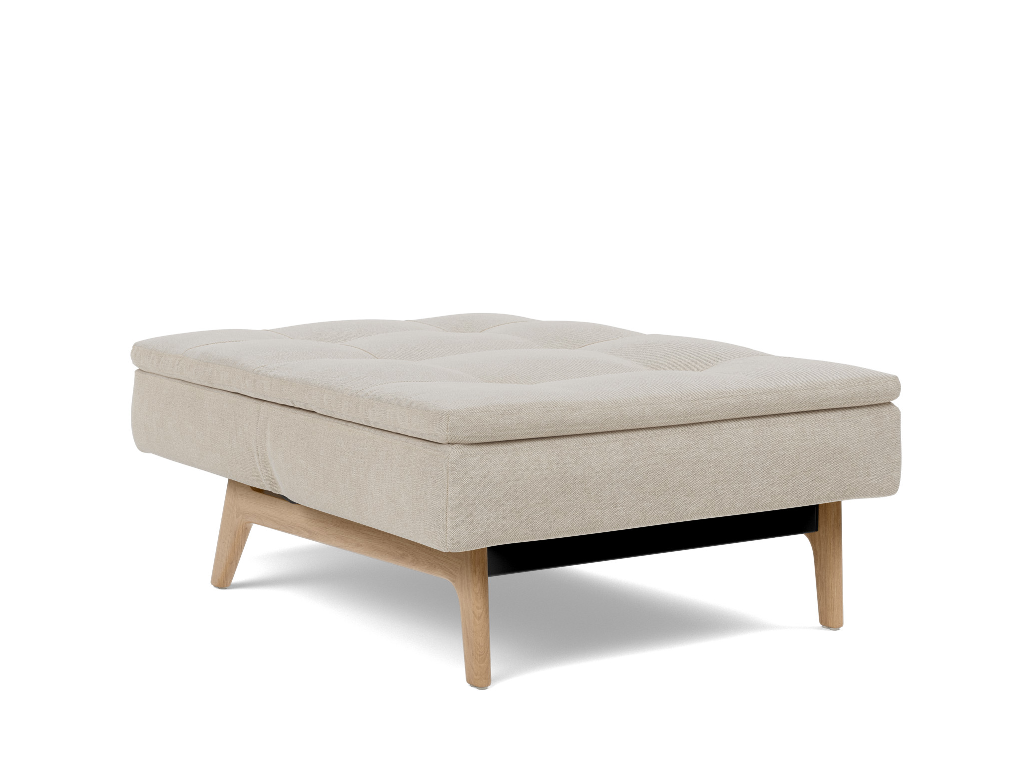 Sessel Dublexo Flachgewebe Phobos 586-Latte Beine Eiche
