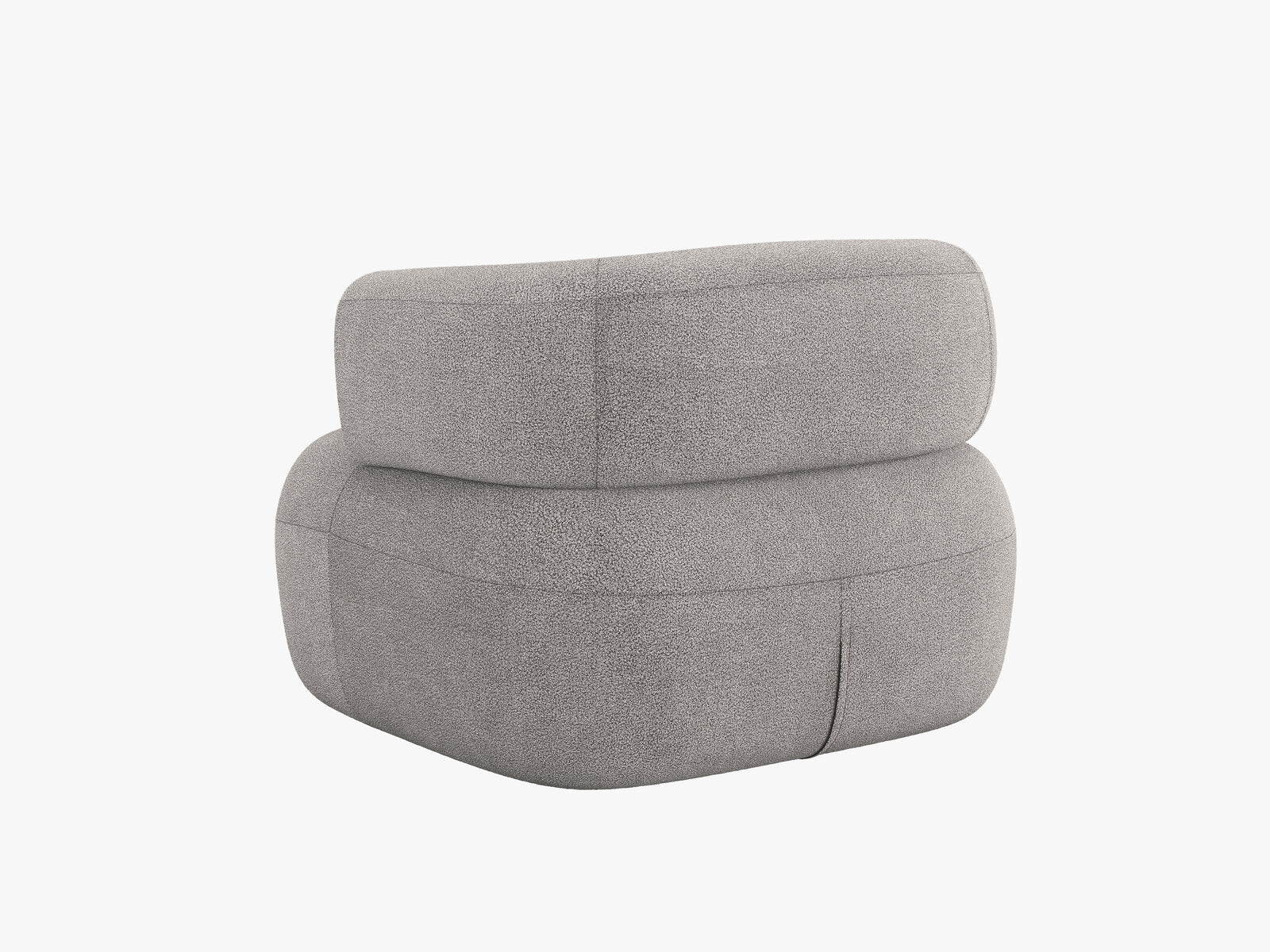 Micadoni Sessel Jenny Boucle Now or Never Hellgrau