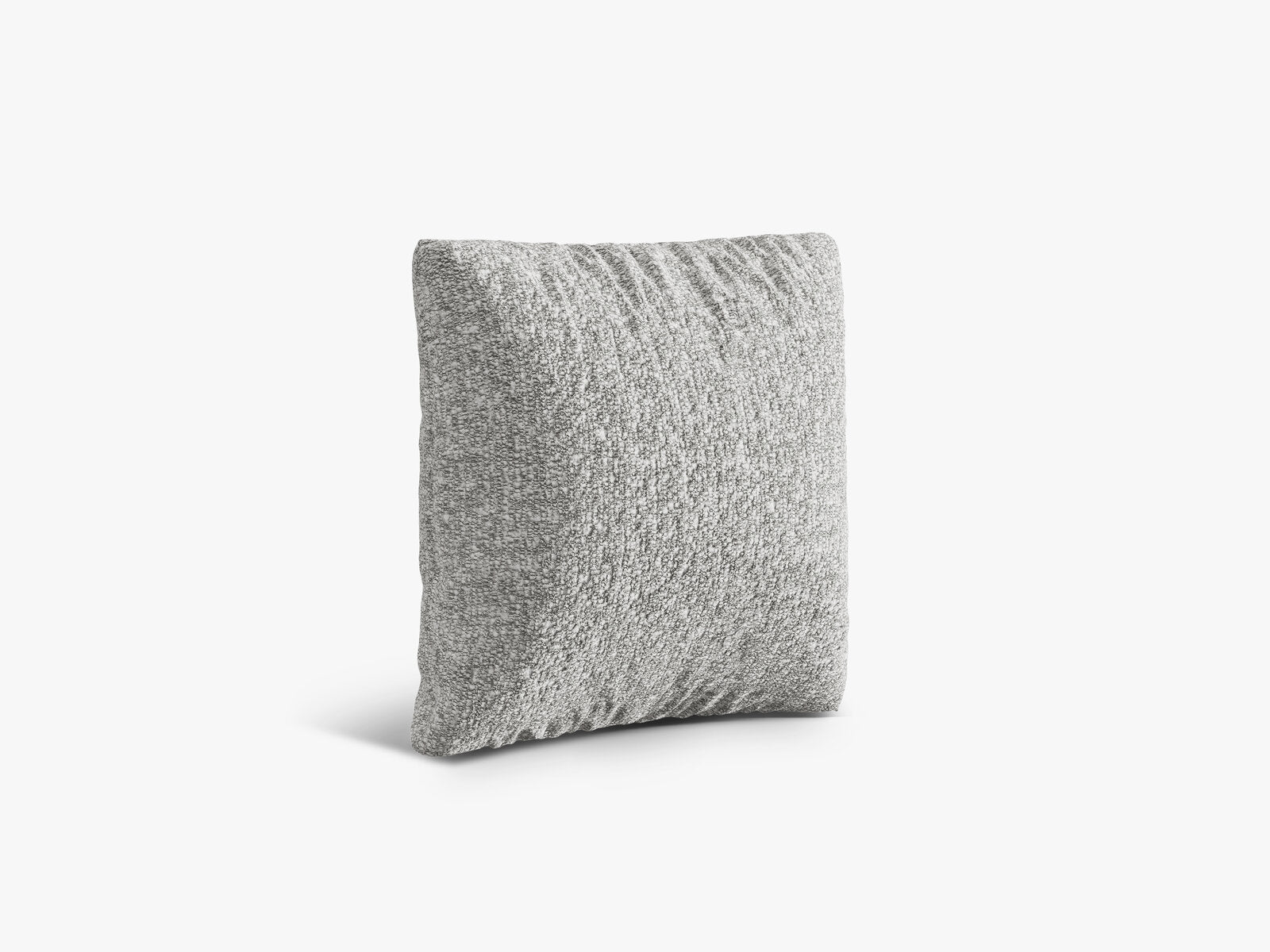 Micadoni Kissen Nuria Boucle Silber 50x50x19