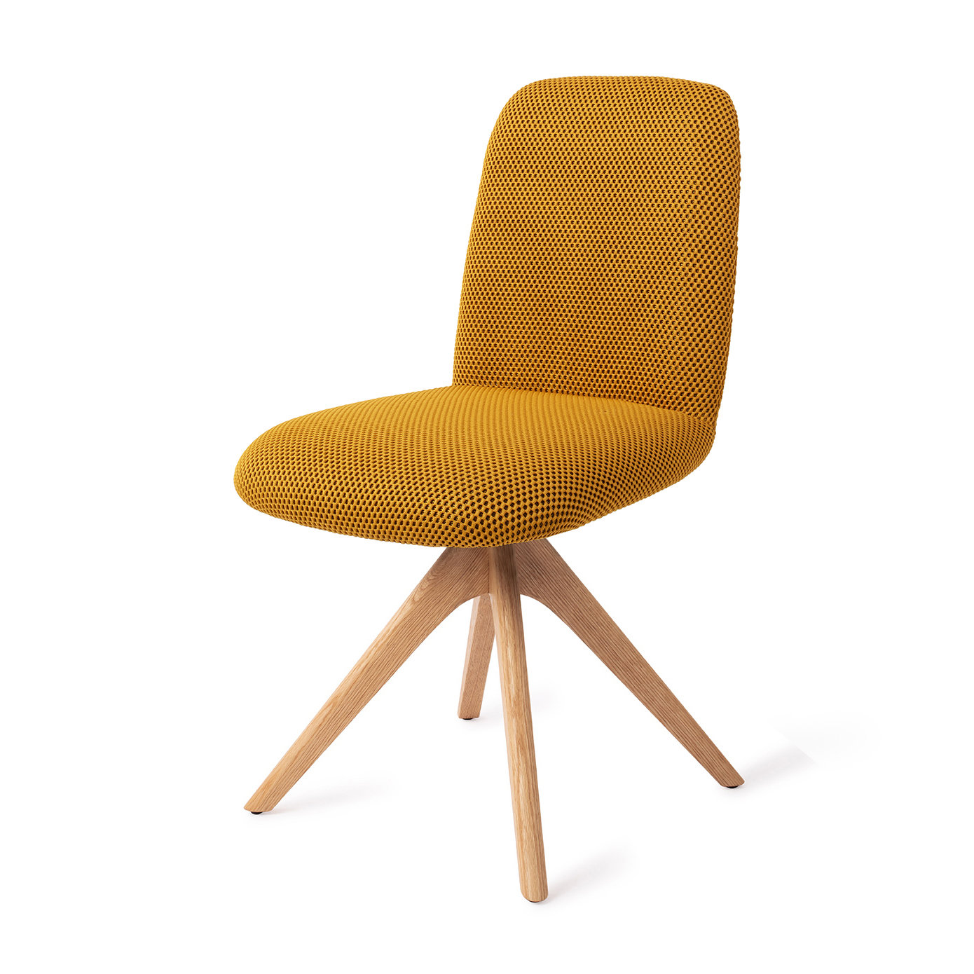 Jesper Home Esszimmerstuhl Taiwa Groovy Garam Revolve Eiche Natur