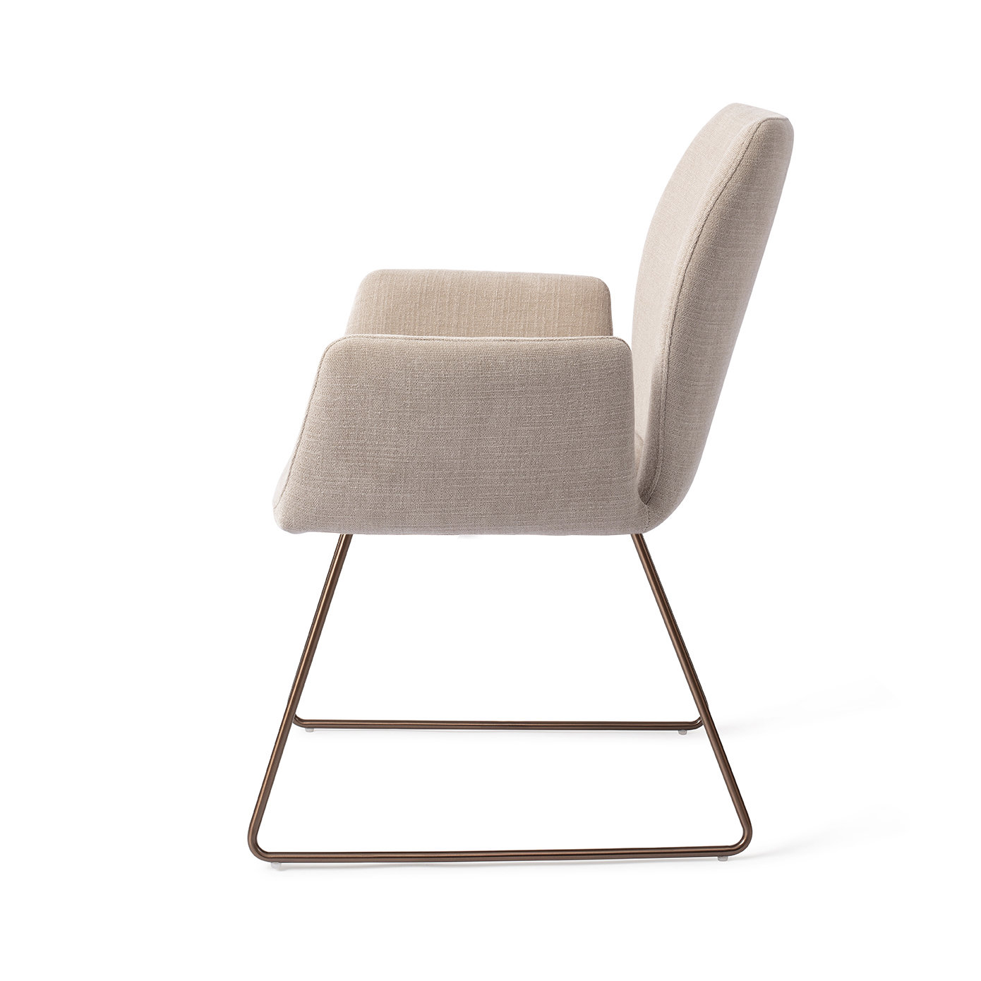 Jesper Home Esszimmerstuhl Misaki Sand Strand Slide Rose