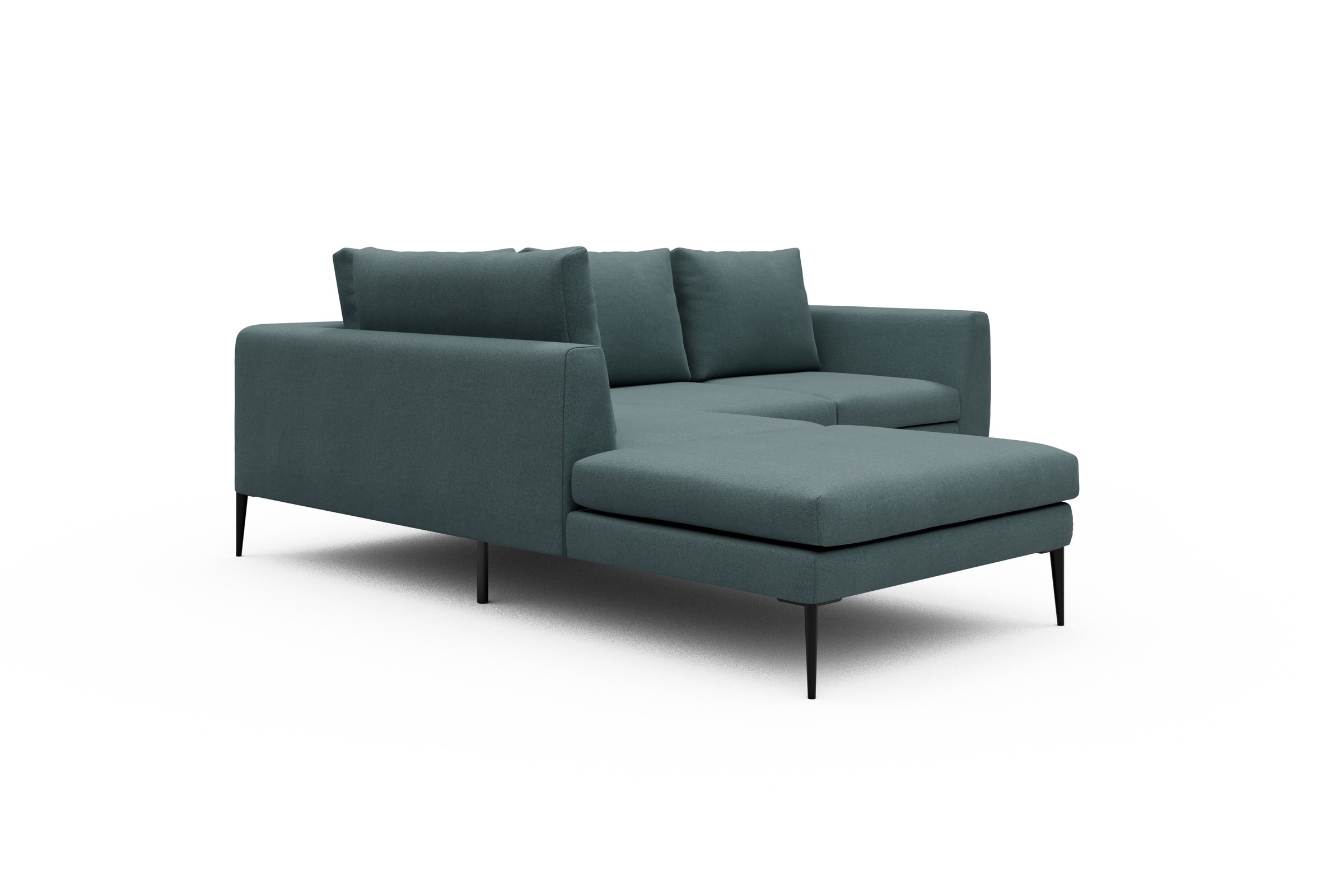 Ecksofa Paul Relax-Ecke links mit 2-Sitzer Satya-Niagara