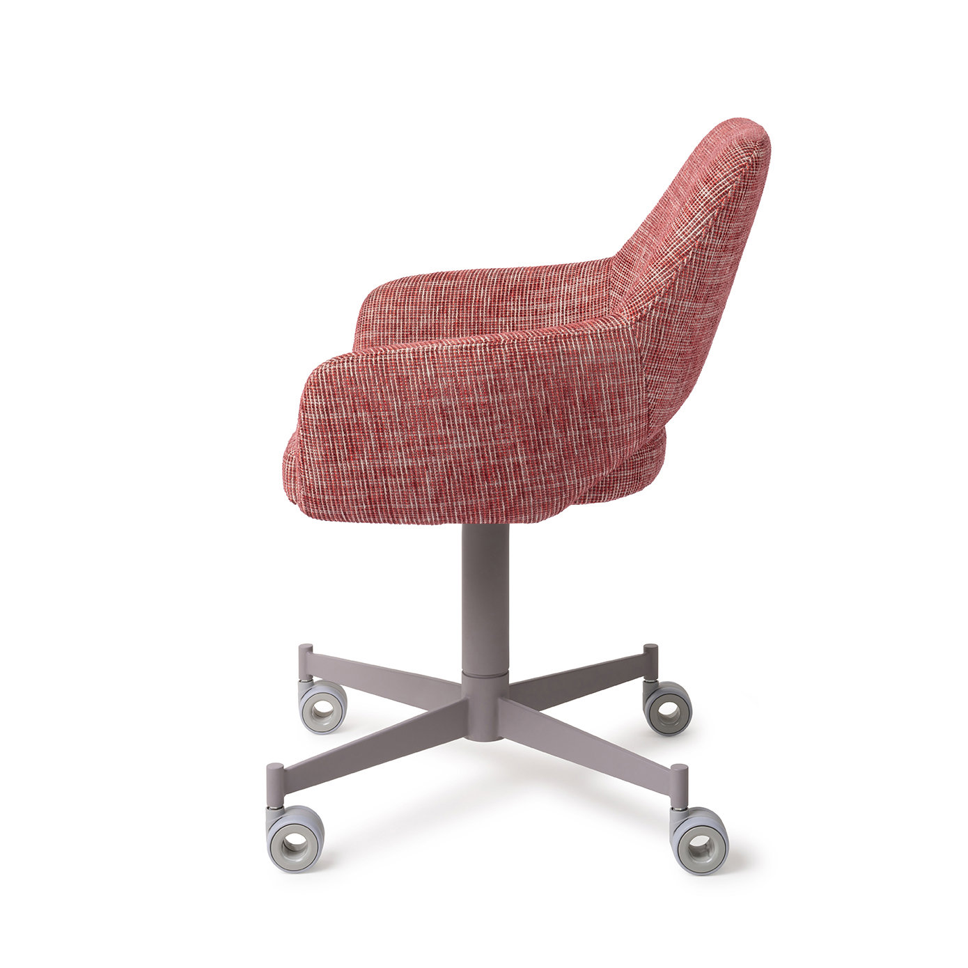 Jesper Home Esszimmerstuhl Yanai Berry Bars Caster Grau