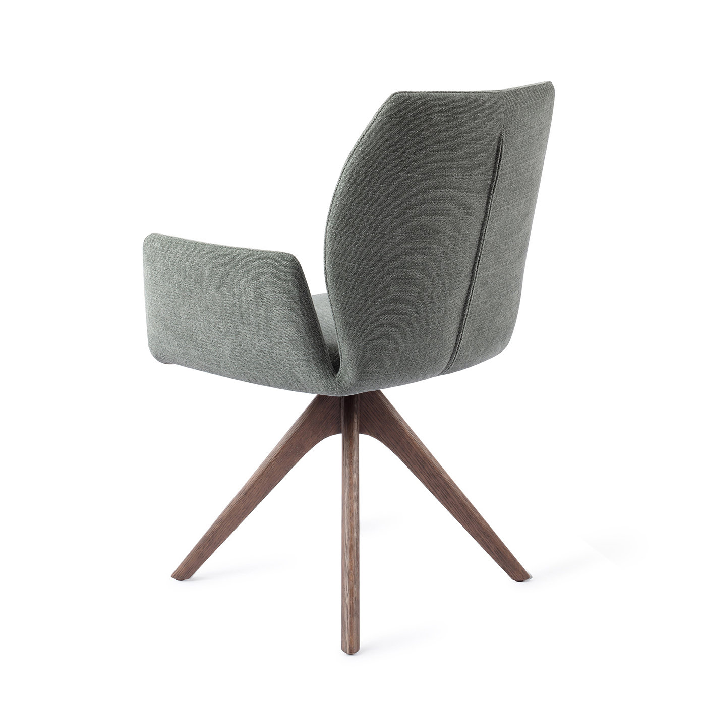 Jesper Home Esszimmerstuhl Misaki Breezy Blue Revolve Eiche Walnuss