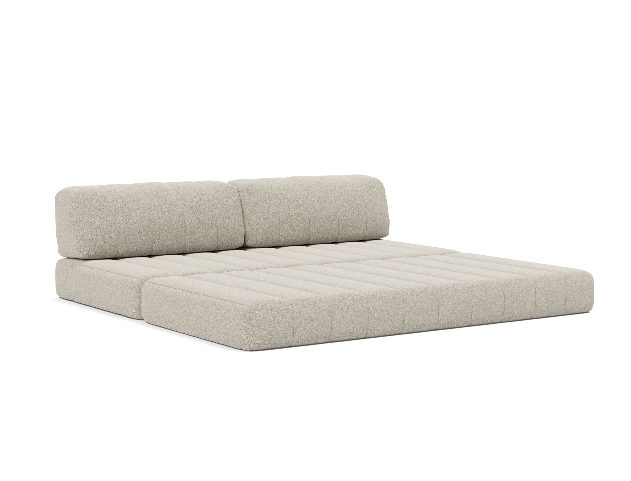 Schlafsofa CozyPad Boucle Skandi 539-Beige