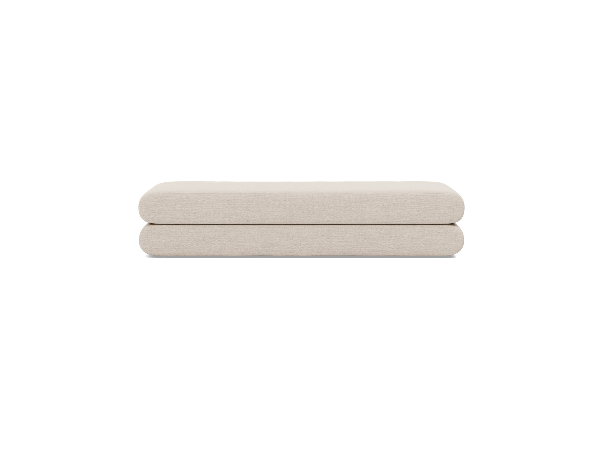 Tagesbett Circlus Webstoff Blida 612-Sand-Grey