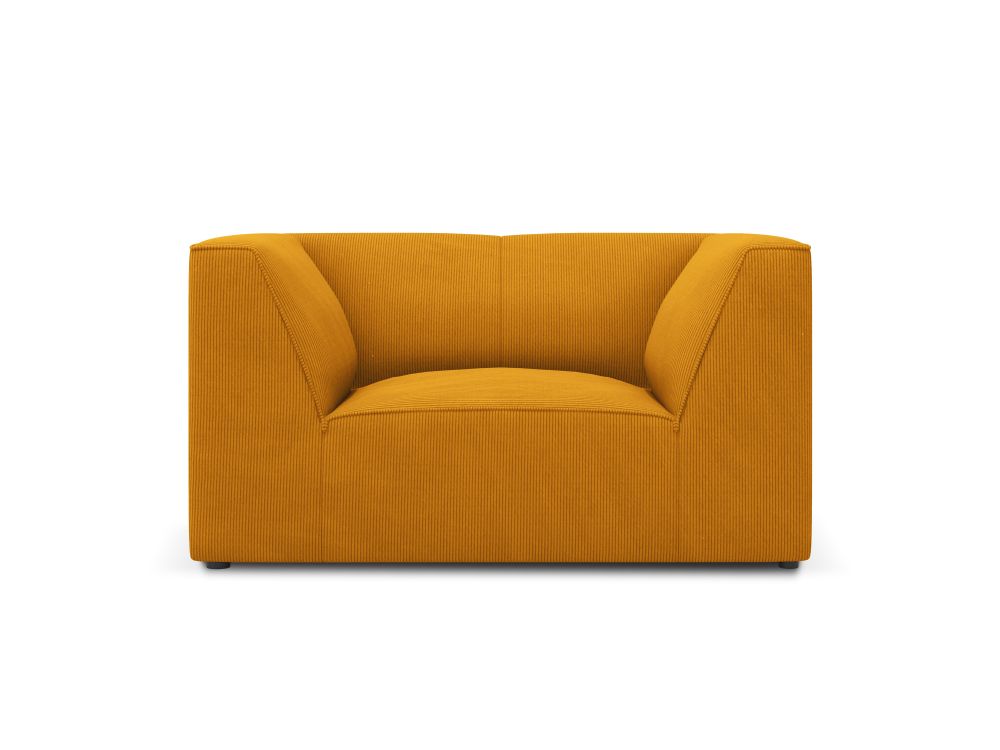 Cosmopolitan Design Sessel Siena Kord Scala Gelb