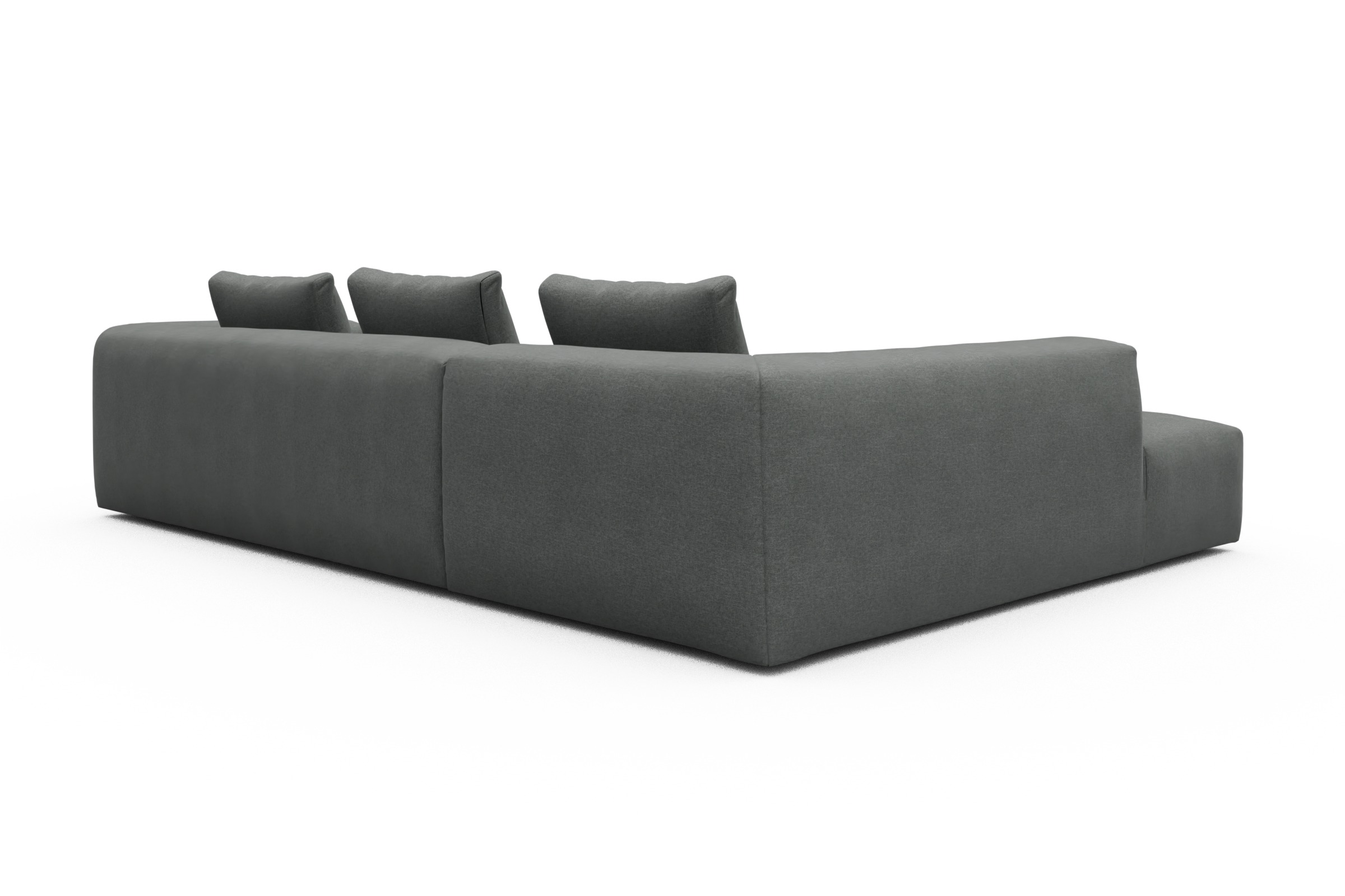 Ecksofa Fred Relax-Ecke links mit 2,5-Sitzer Satya-Steel