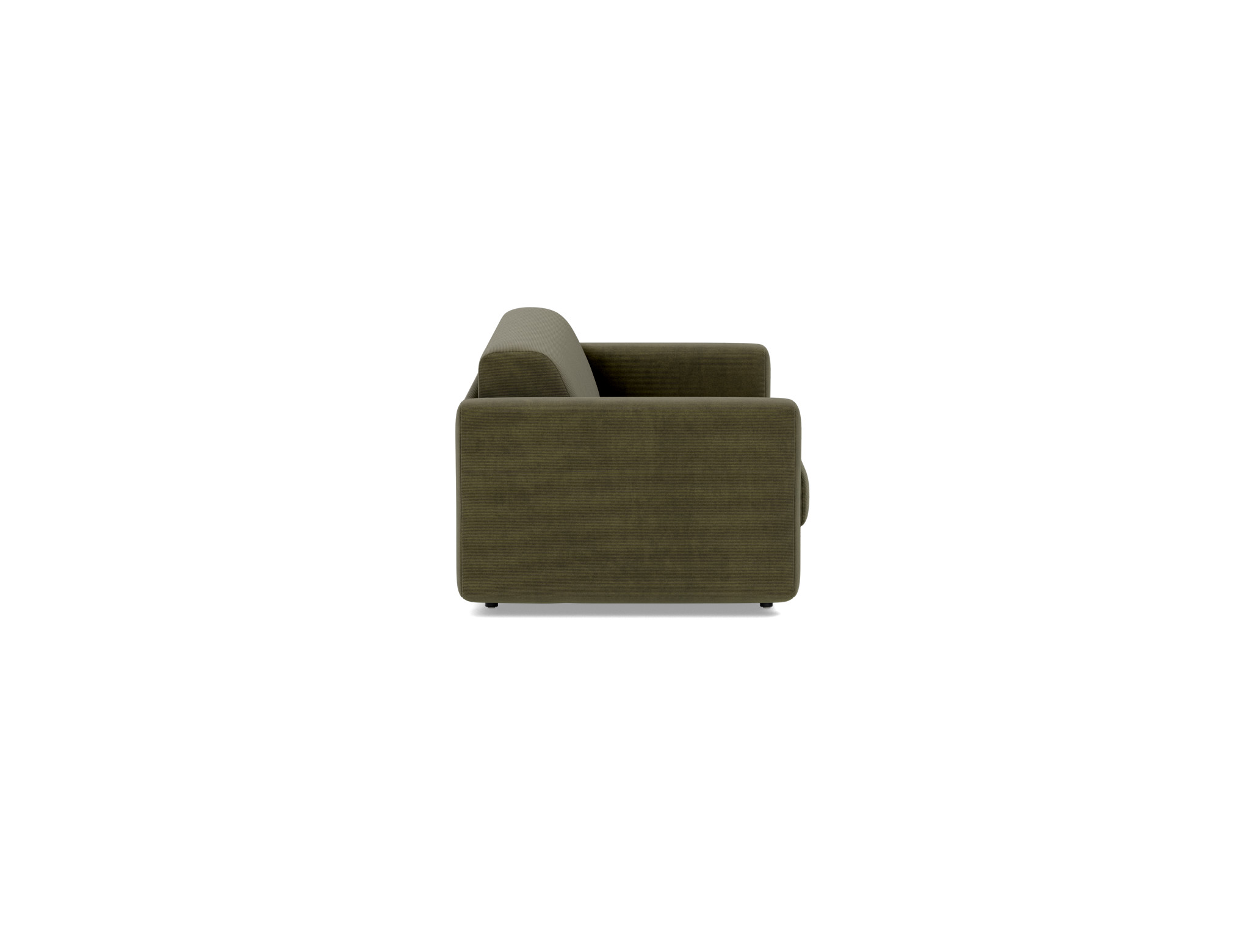 Schlafsofa Killian mit Taschenfederkernmatratze 140 Kord Cordufine 316-Pine-Green
