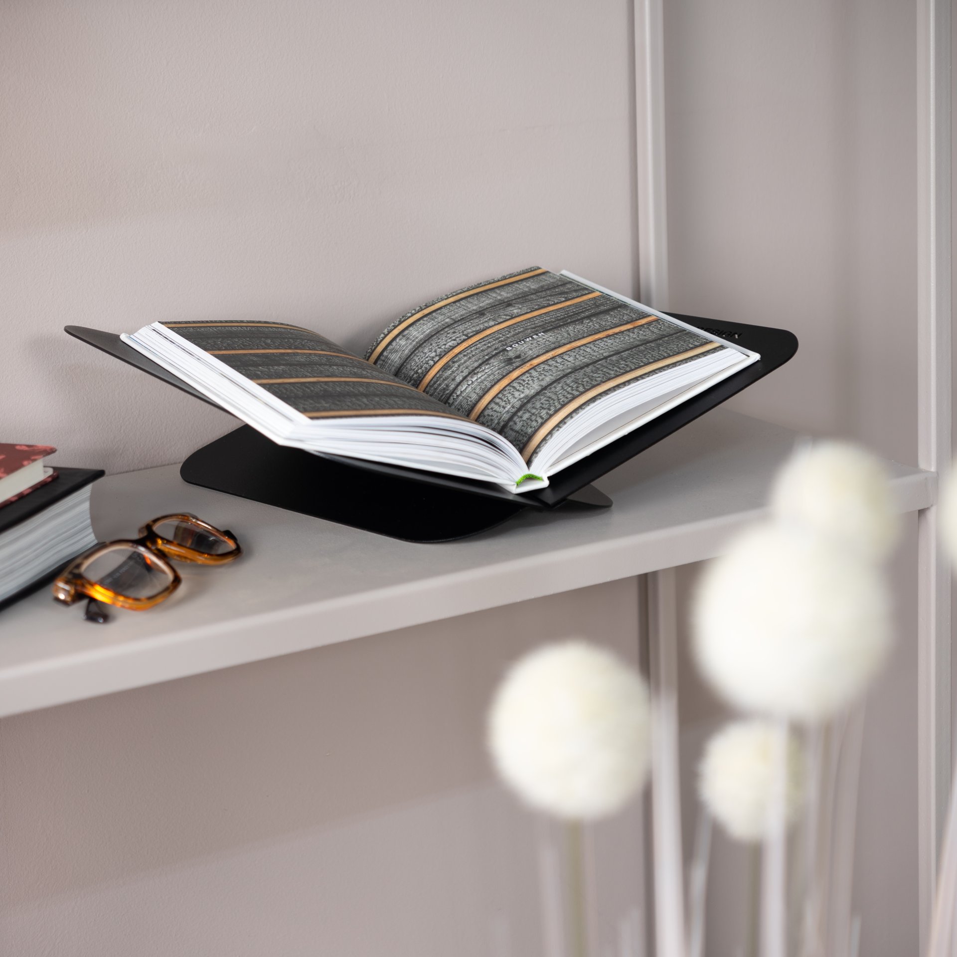 Spinder Design Bücherregal Atalanta Schwarz