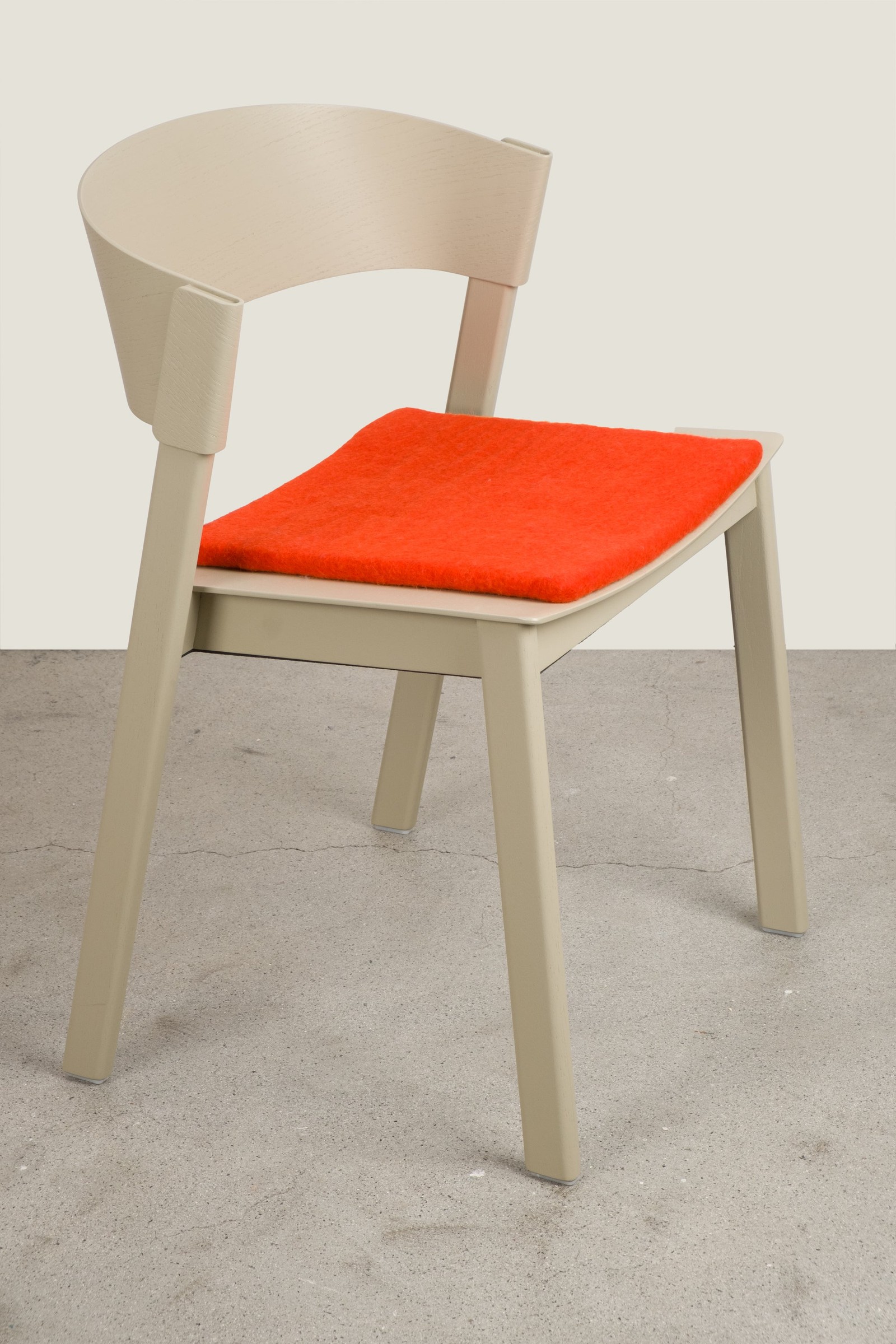 myfelt Mats Filz-Sitzauflage Rotorange 36 x 36 cm