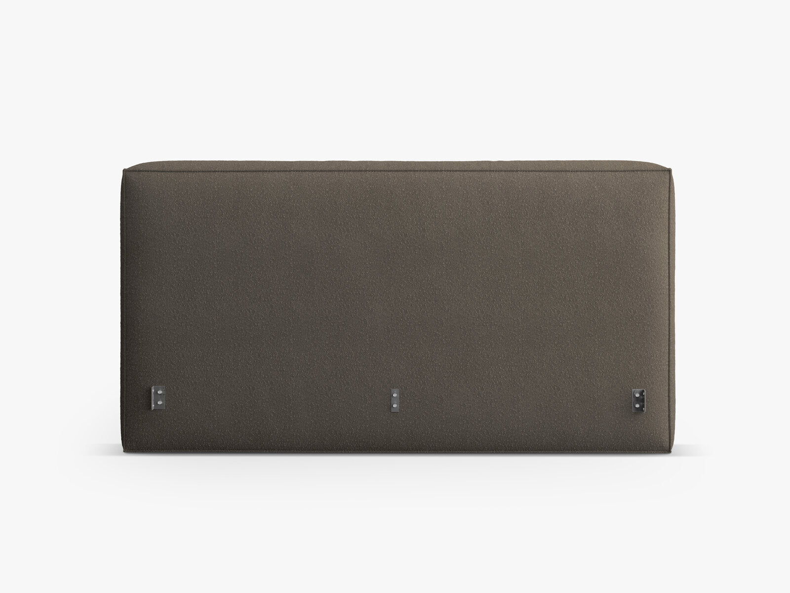 Micadoni Olivia Samtiger Kopfteil Boucle LEGEND Graubraun 189x100