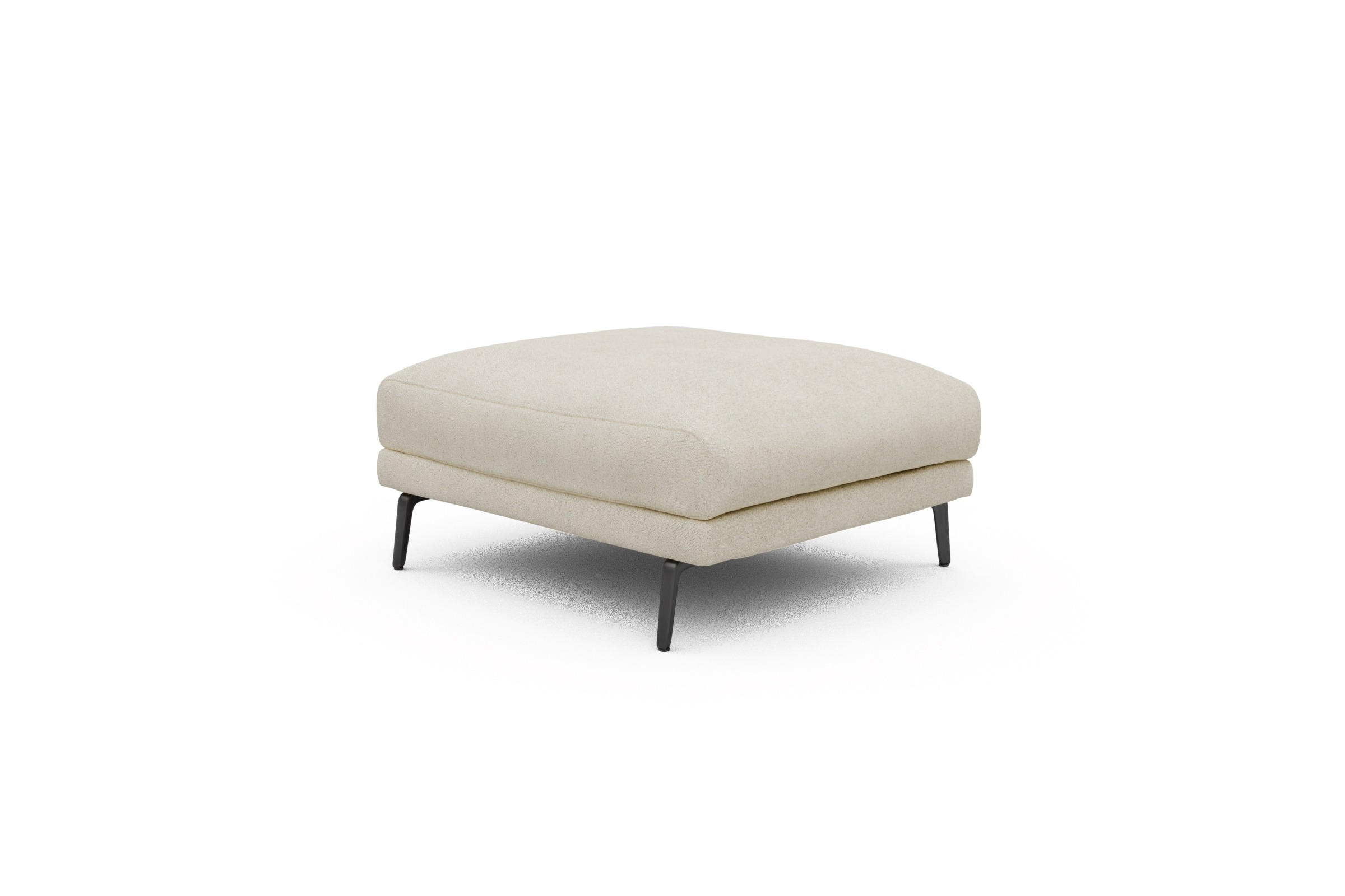 Sitzhocker Karl Boucle-Off-White