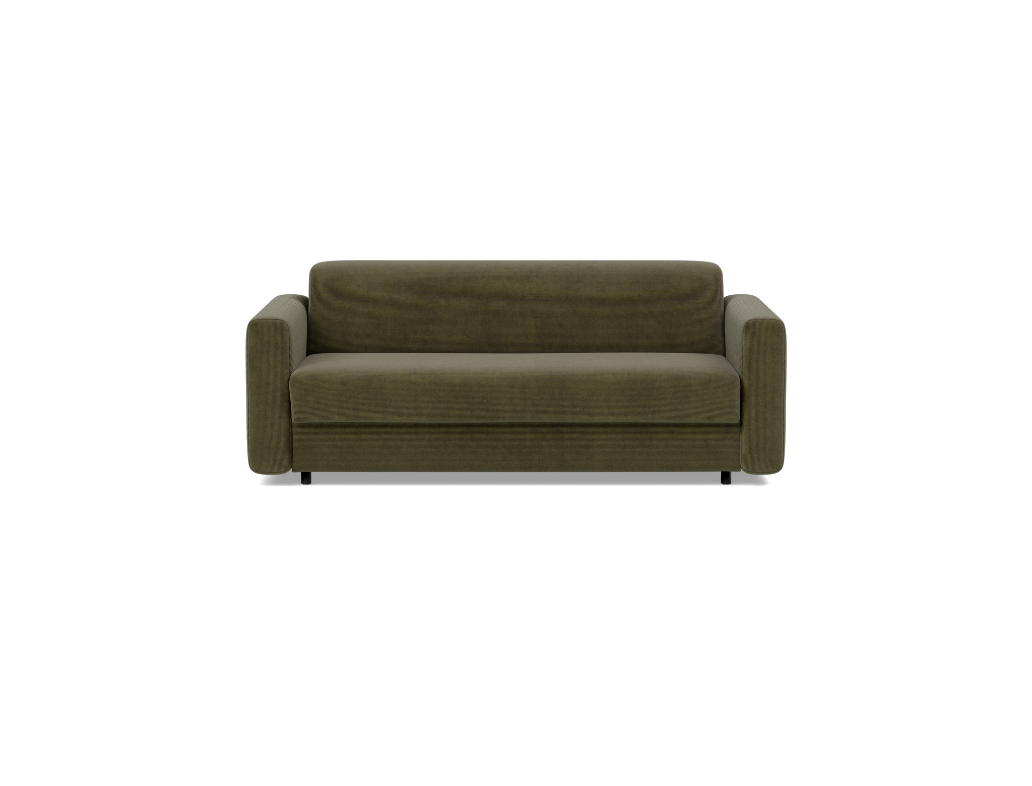 Schlafsofa Killian mit Taschenfederkernmatratze 140 Kord Cordufine 316-Pine-Green