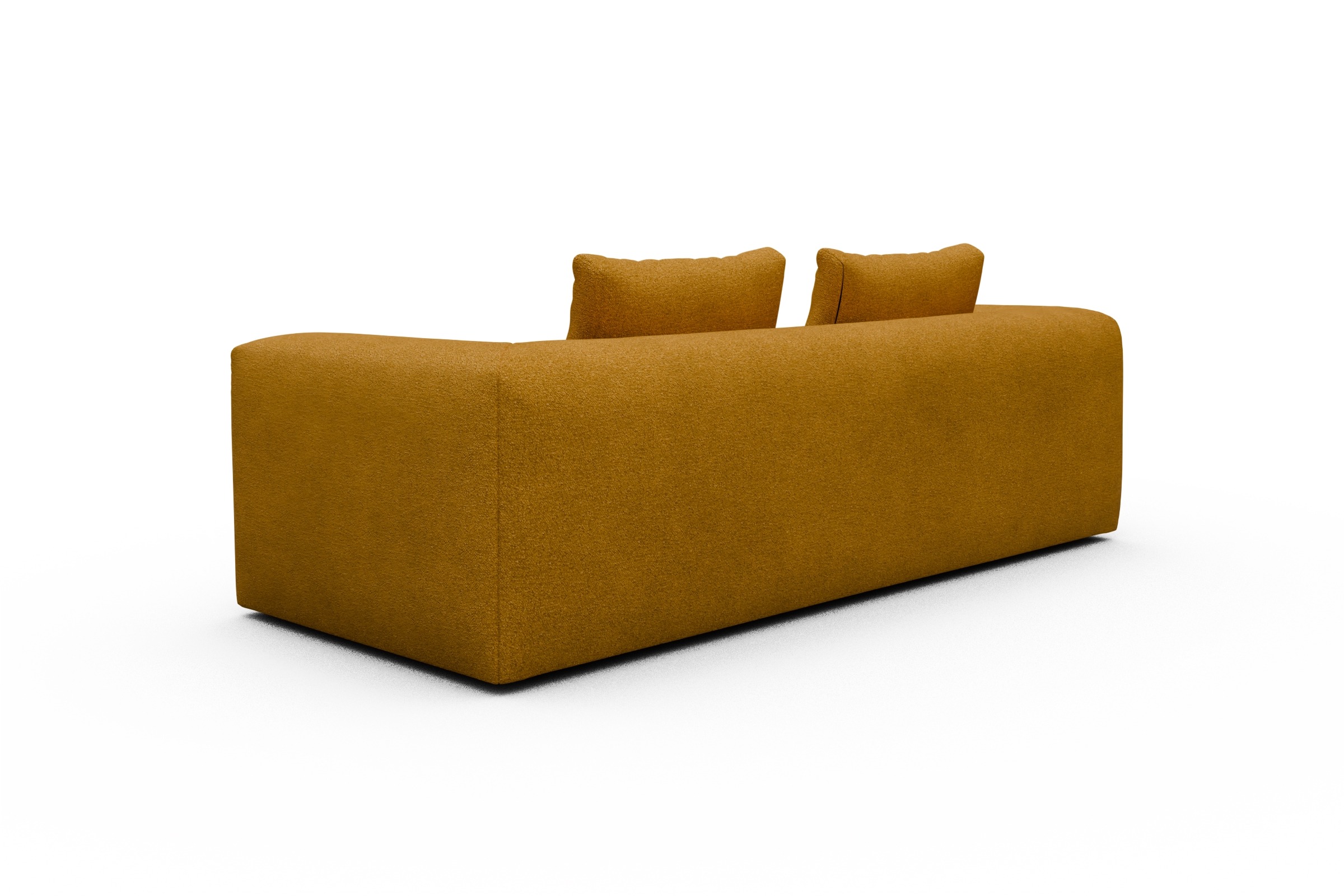 Sofa Fred 3-Sitzer Boucle-Ochre
