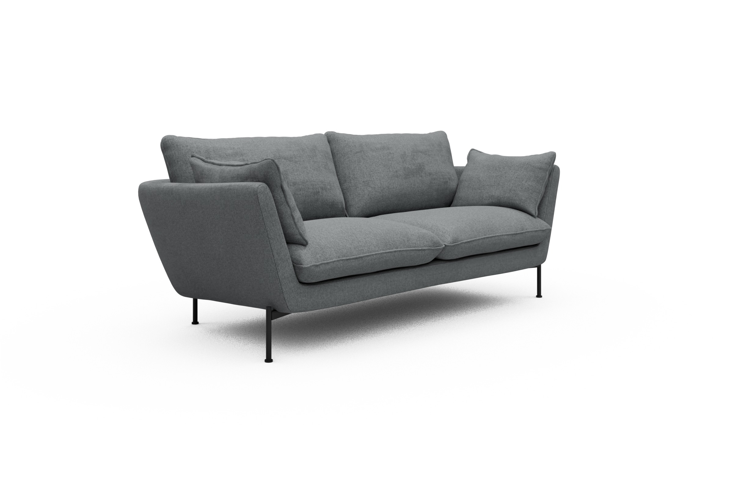 Sofa Anton 2-Sitzer Casone-Gravel-Grey